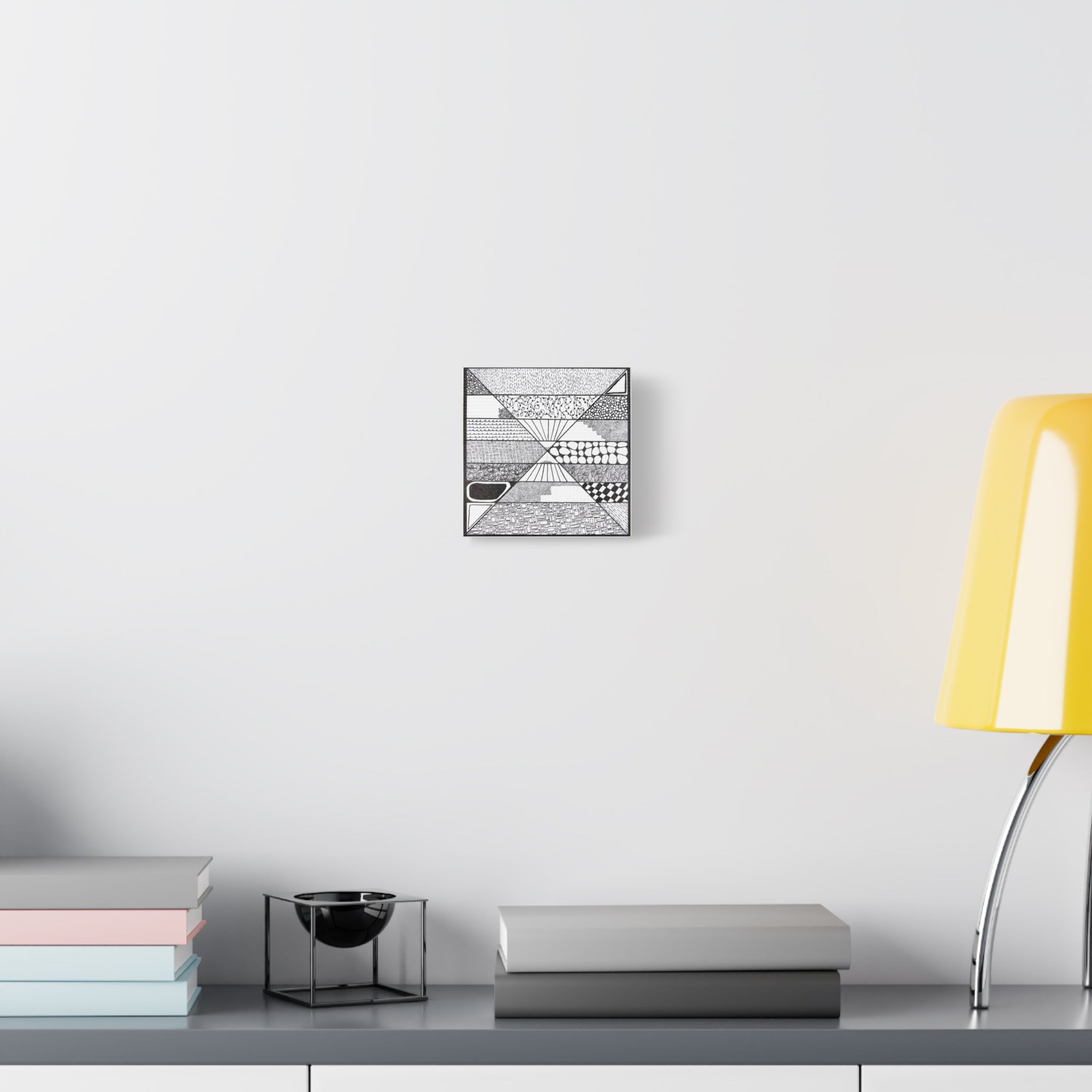 Artwork - Composition 4 - Matte Canvas, Stretched, 1.25"