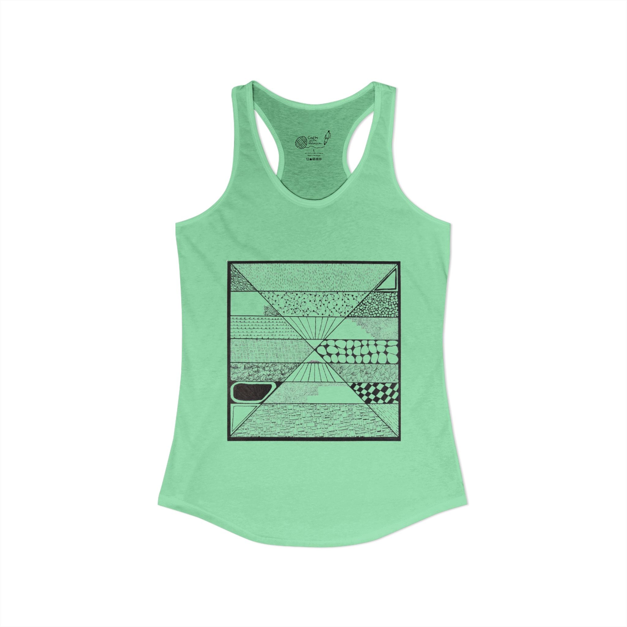 Composition 4 - Women's Ideal Racerback Tank (color)
