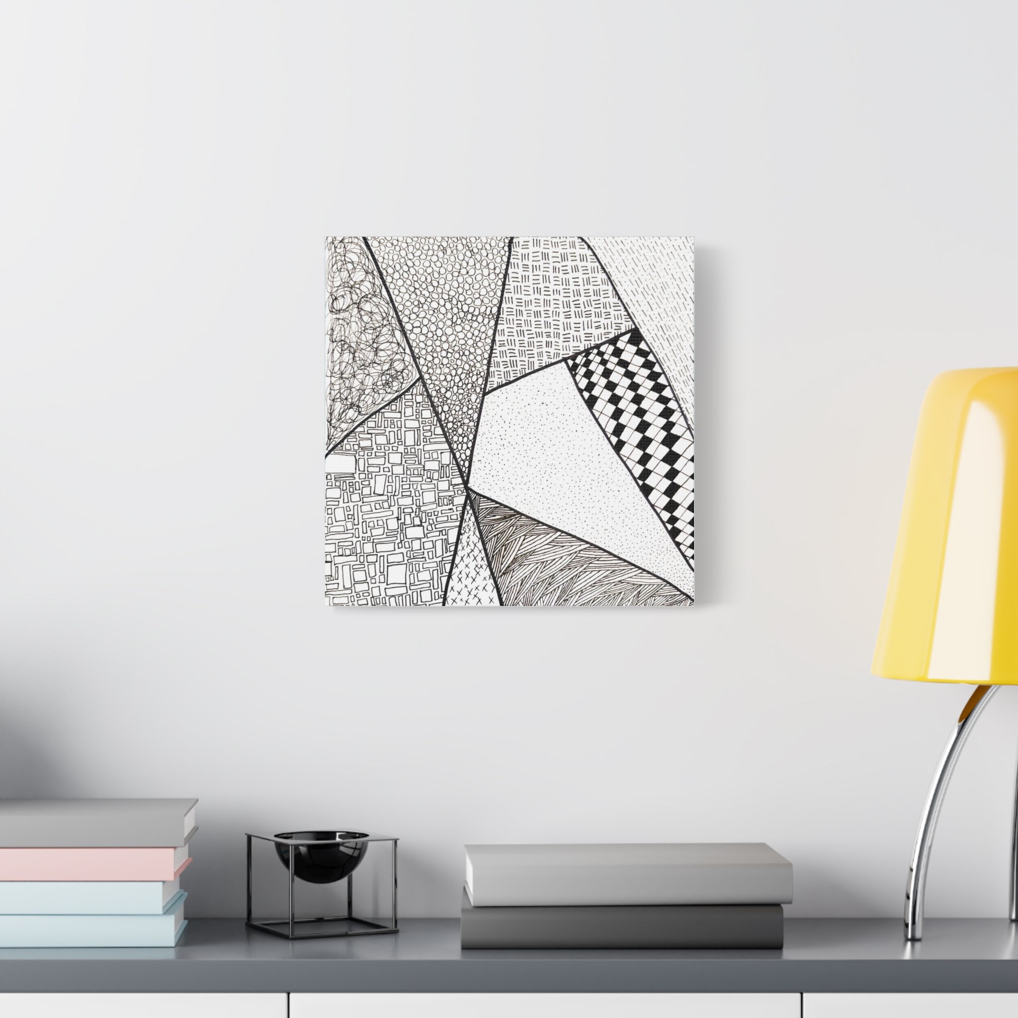 Artwork - Composition 3 - Matte Canvas, Stretched, 1.25"