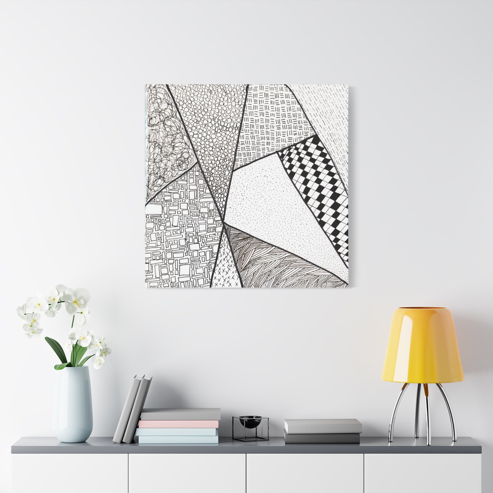 Artwork - Composition 3 - Matte Canvas, Stretched, 1.25"