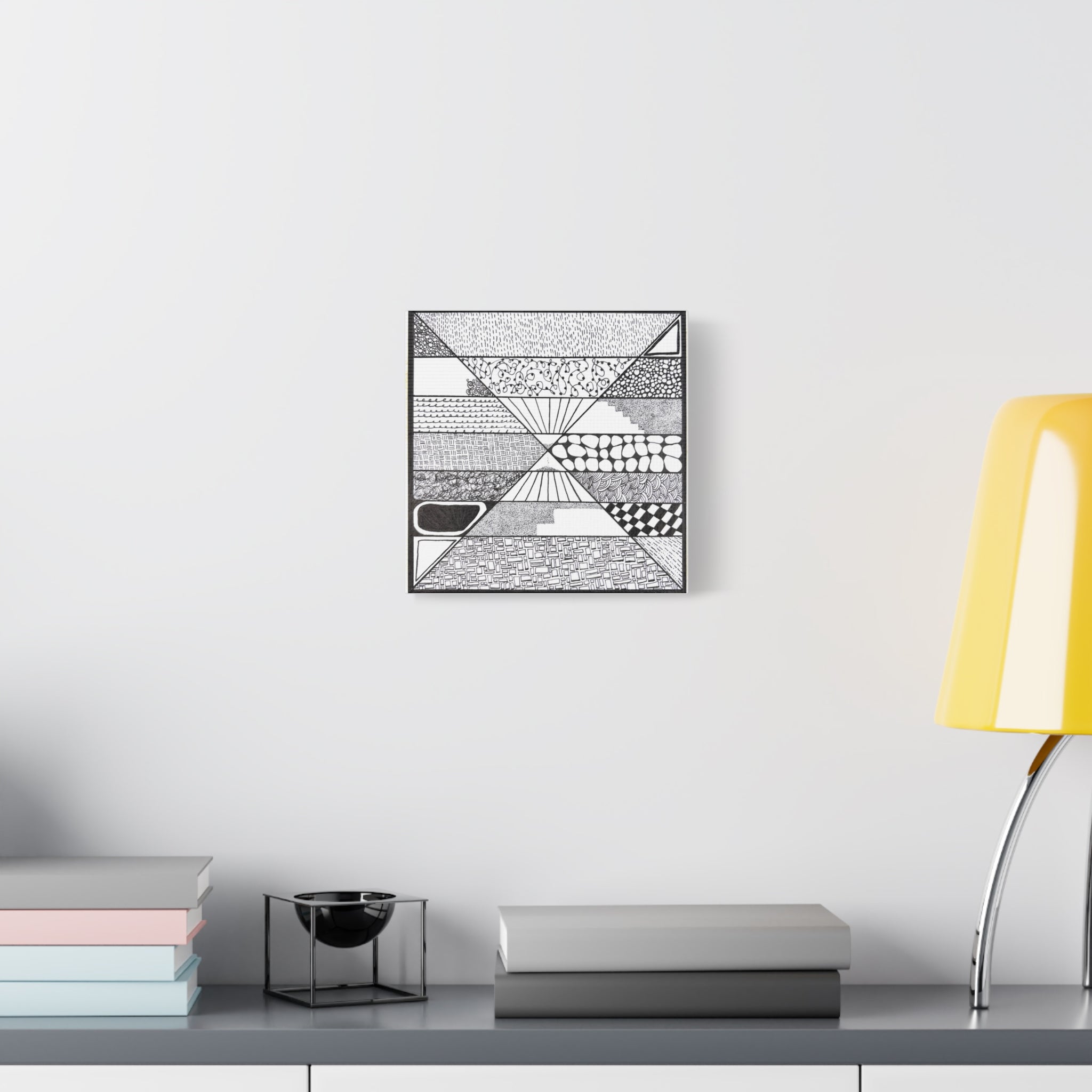 Artwork - Composition 4 - Matte Canvas, Stretched, 1.25"
