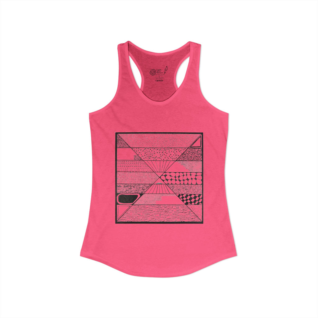 Composition 4 - Women's Ideal Racerback Tank (color)
