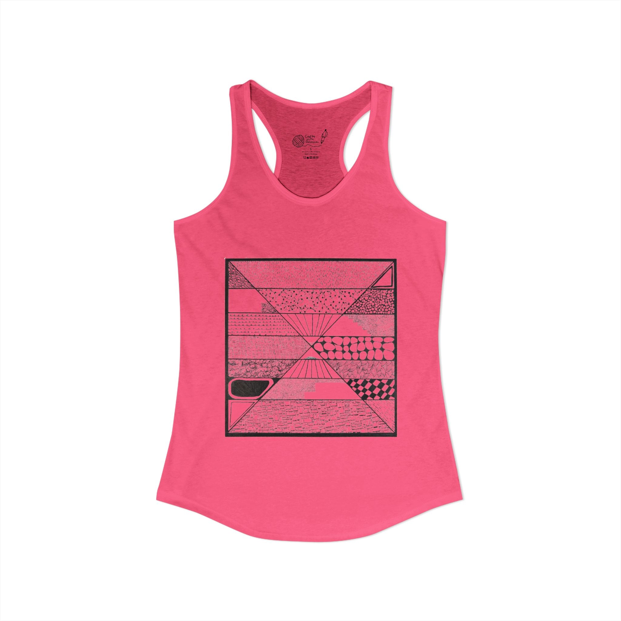 Composition 4 - Women's Ideal Racerback Tank (color)