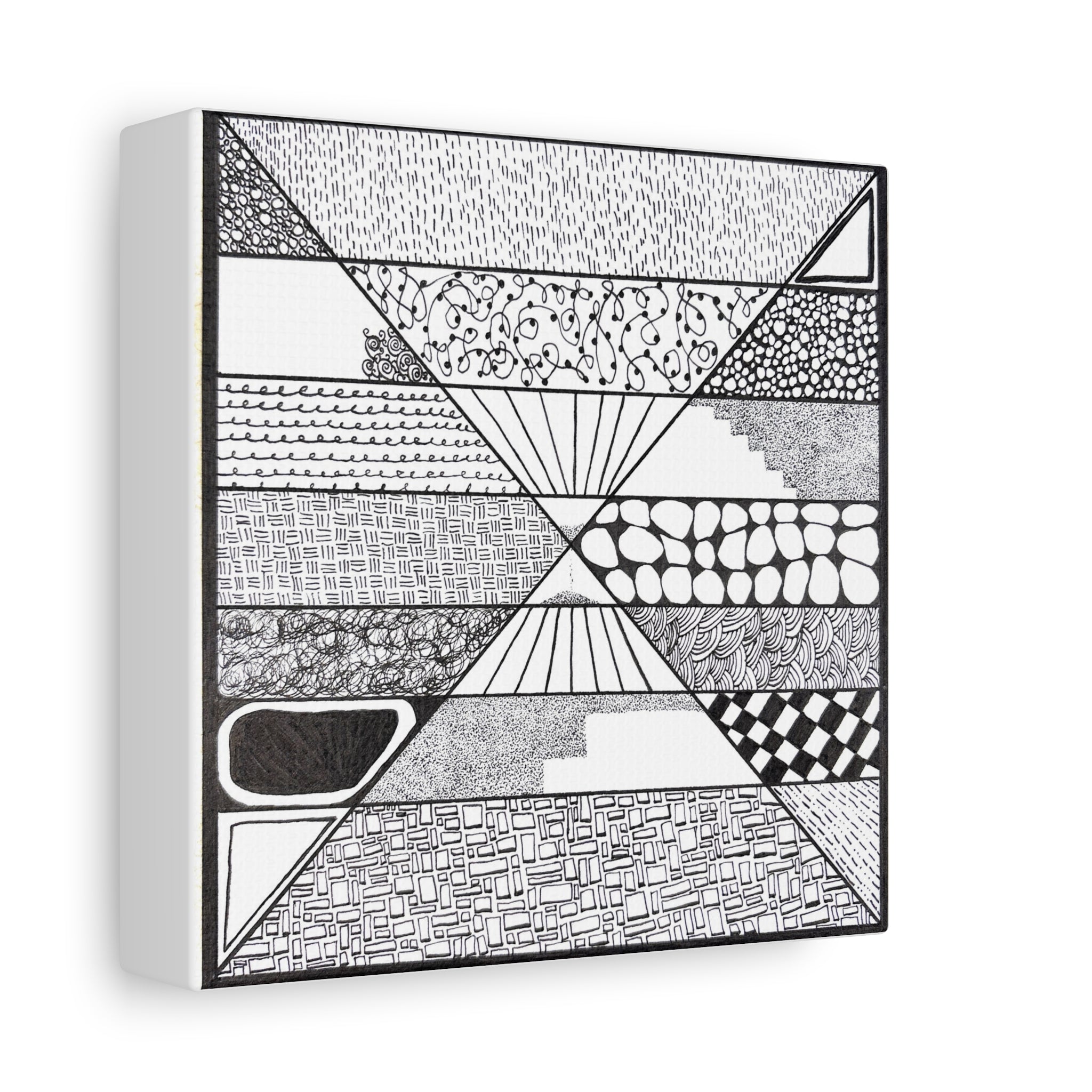 Artwork - Composition 4 - Matte Canvas, Stretched, 1.25"