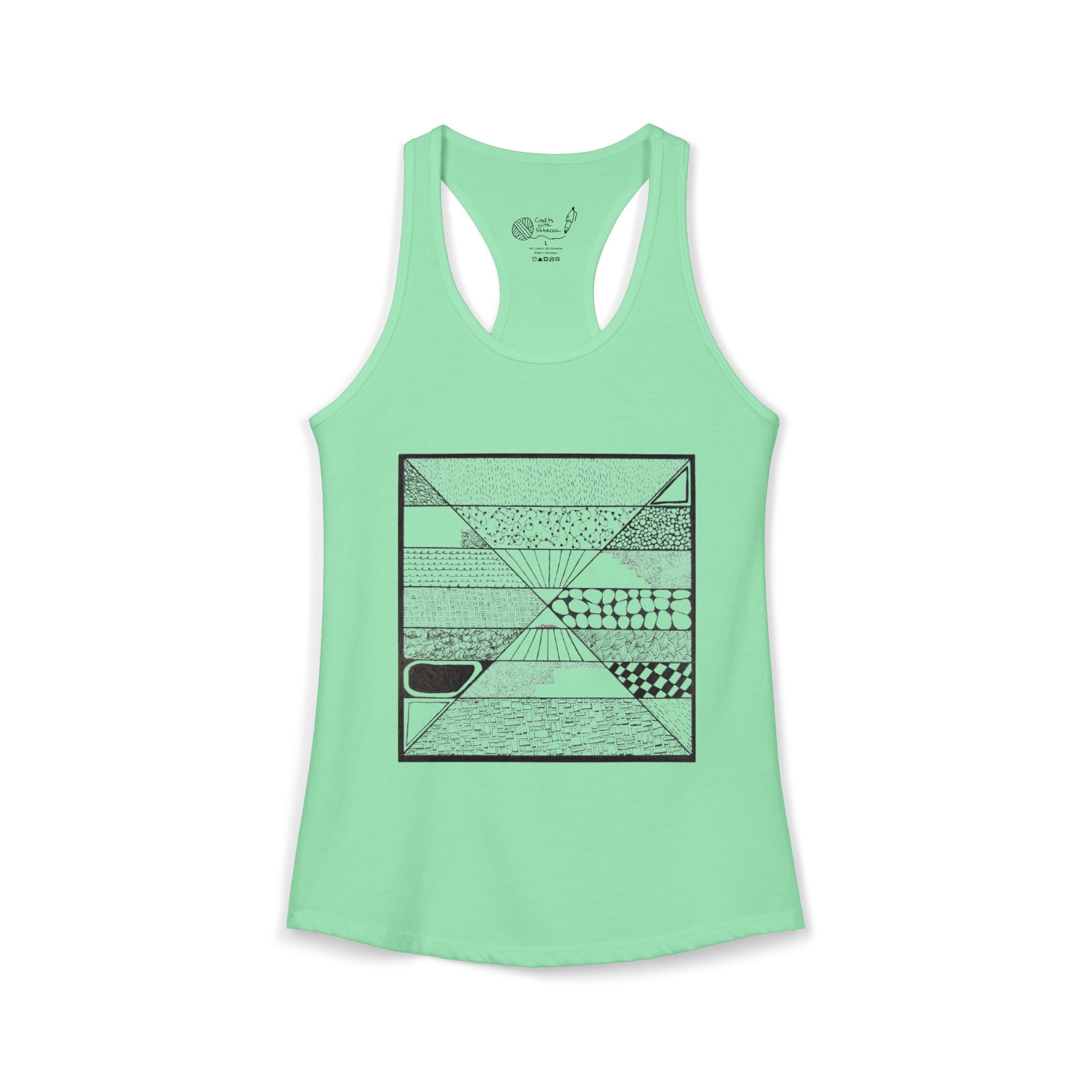 Composition 4 - Women's Ideal Racerback Tank (color)