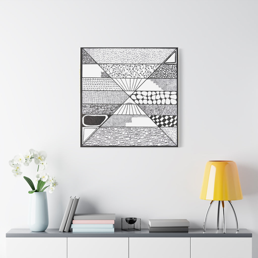 Artwork - Composition 4 - Matte Canvas, Stretched, 1.25"