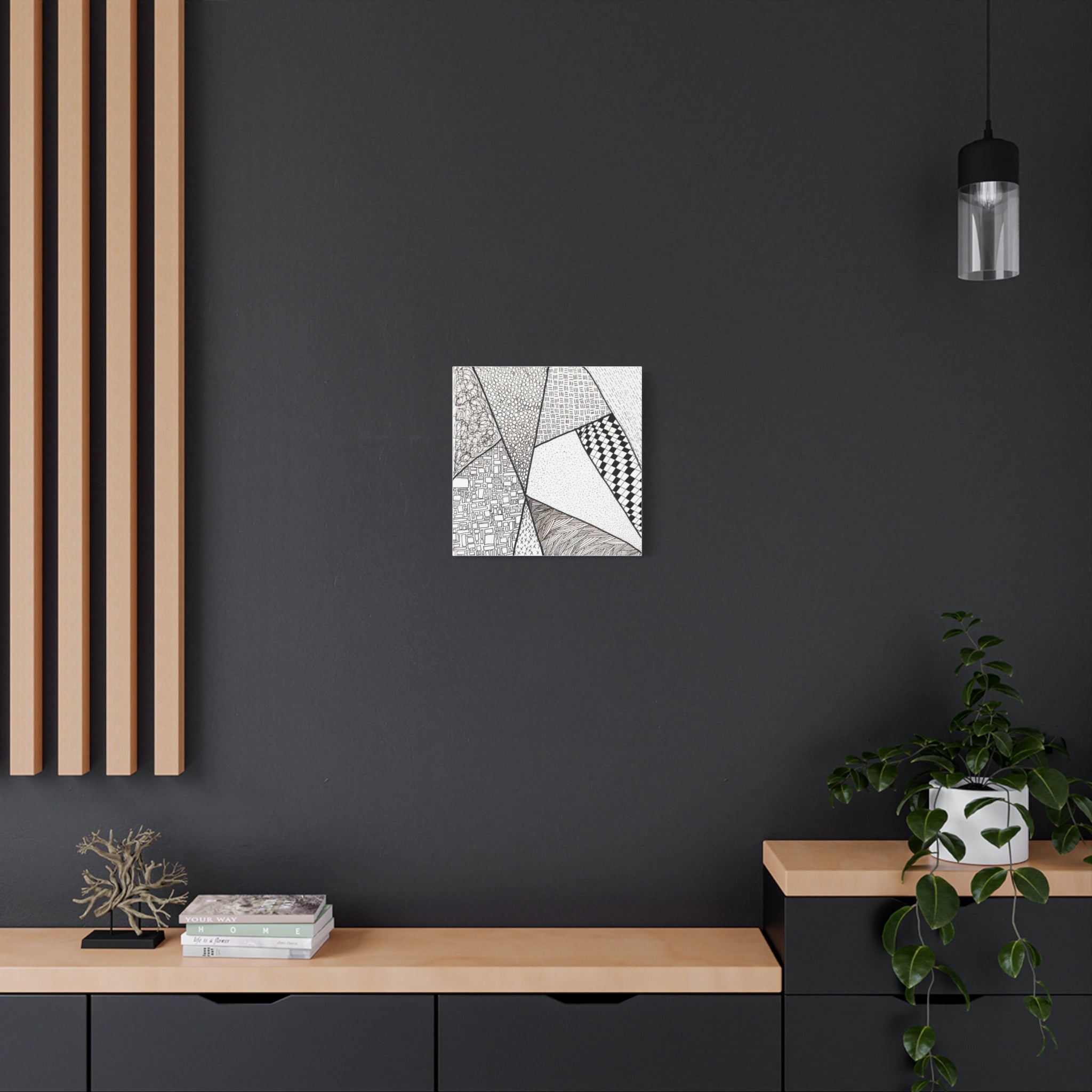Artwork - Composition 3 - Matte Canvas, Stretched, 1.25"