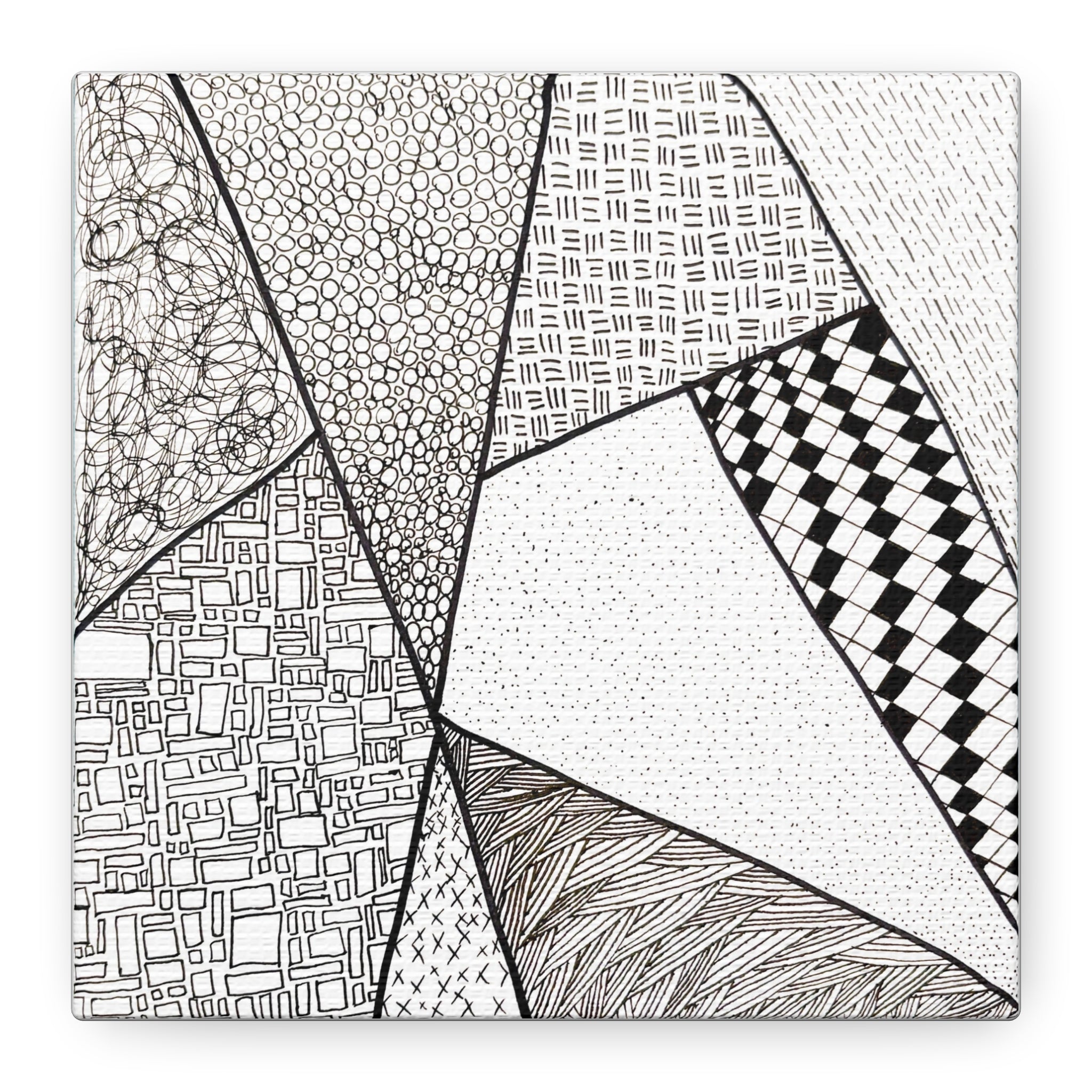 Artwork - Composition 3 - Matte Canvas, Stretched, 1.25"