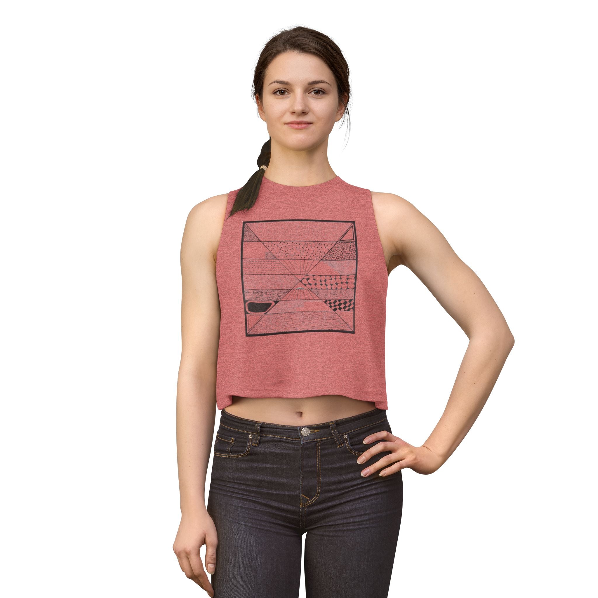 Composition 4 - Women's Crop Top