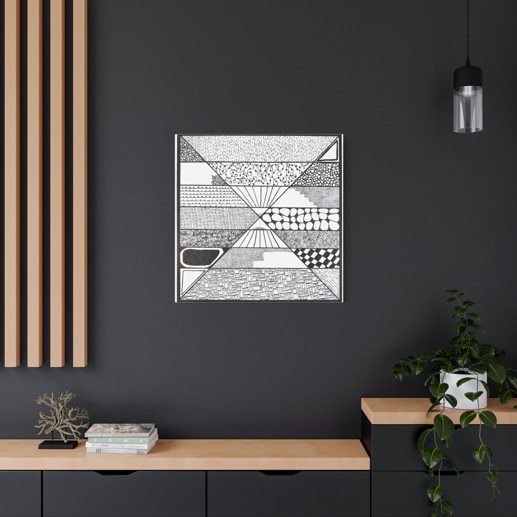 Artwork - Composition 4 - Matte Canvas, Stretched, 1.25"