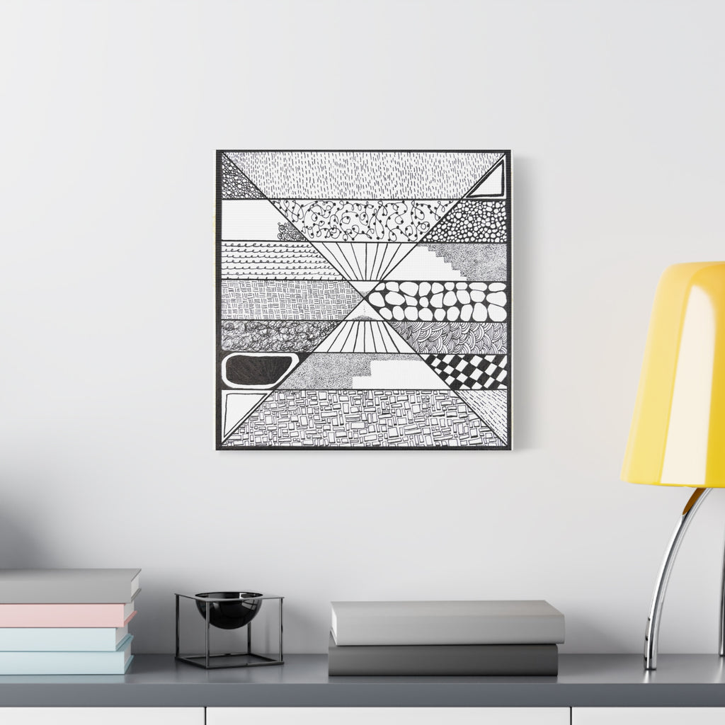 Artwork - Composition 4 - Matte Canvas, Stretched, 1.25"