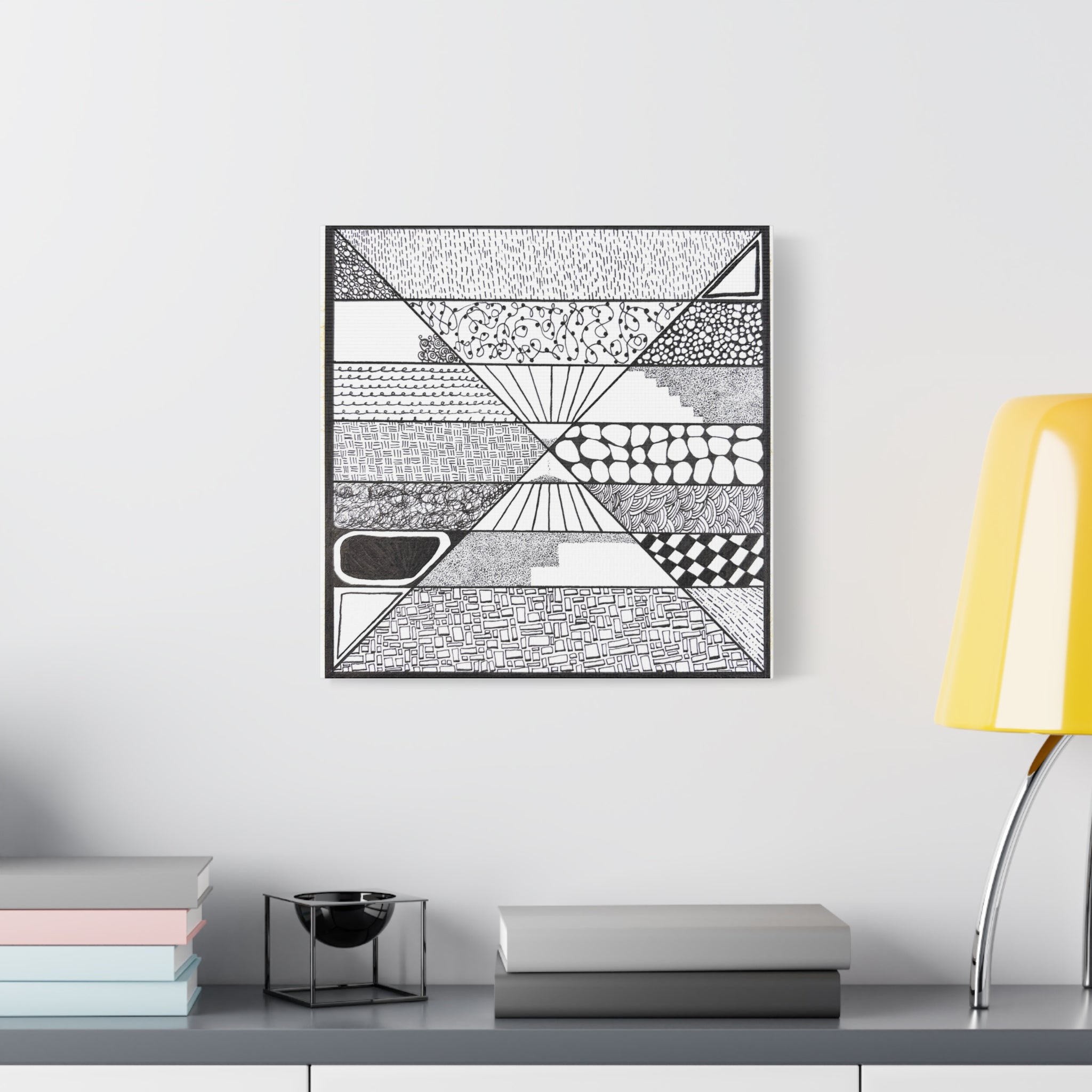 Artwork - Composition 4 - Matte Canvas, Stretched, 1.25"
