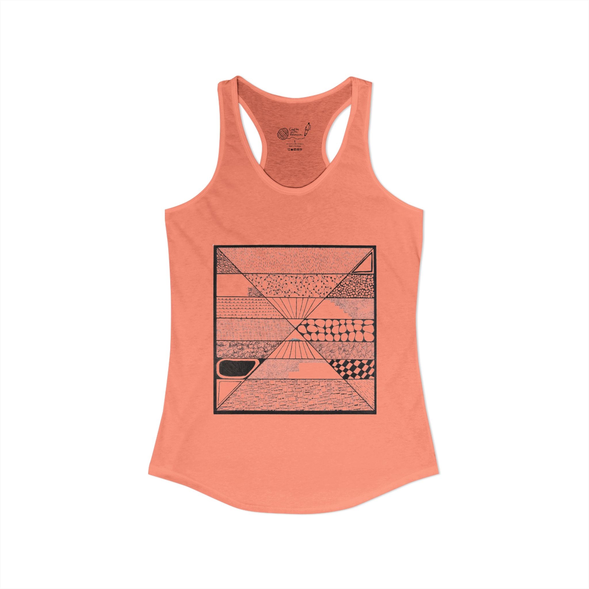 Composition 4 - Women's Ideal Racerback Tank (color)