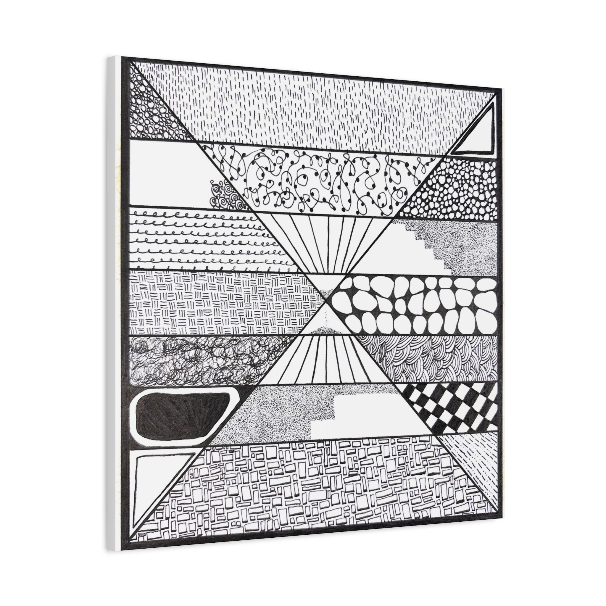 Artwork - Composition 4 - Matte Canvas, Stretched, 1.25"