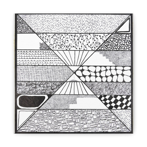 Artwork - Composition 4 - Matte Canvas, Stretched, 1.25"