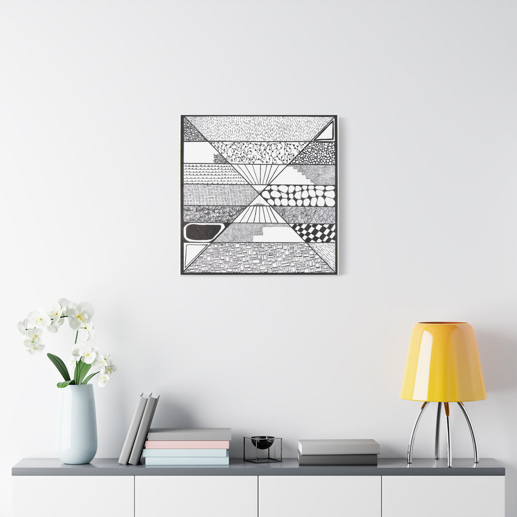 Artwork - Composition 4 - Matte Canvas, Stretched, 1.25"
