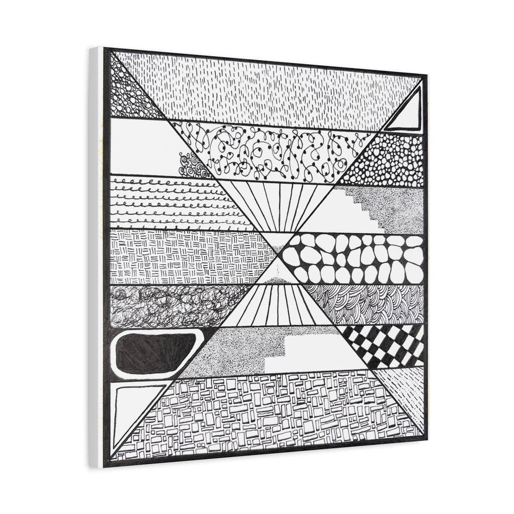 Artwork - Composition 4 - Matte Canvas, Stretched, 1.25"