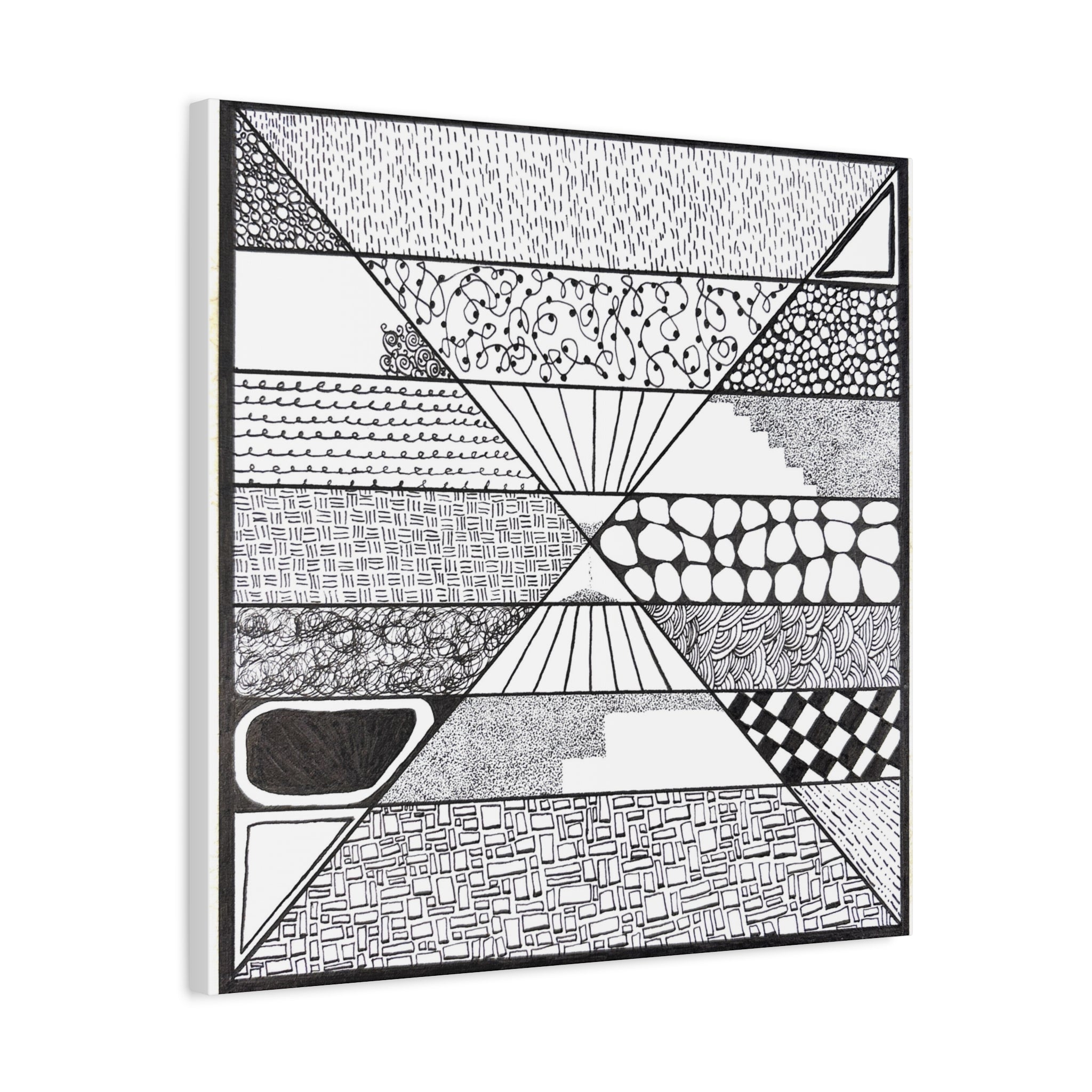 Artwork - Composition 4 - Matte Canvas, Stretched, 1.25"