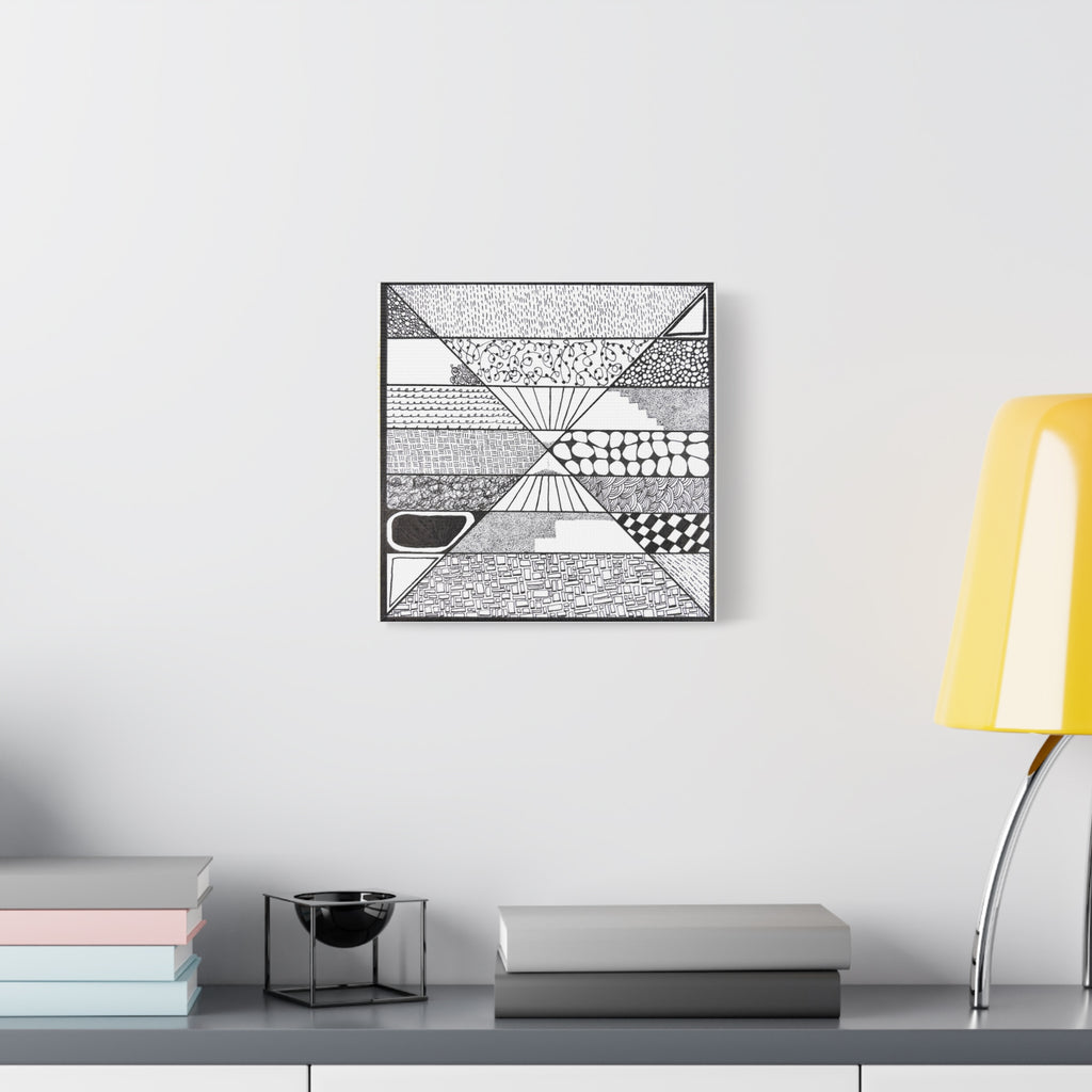 Artwork - Composition 4 - Matte Canvas, Stretched, 1.25"