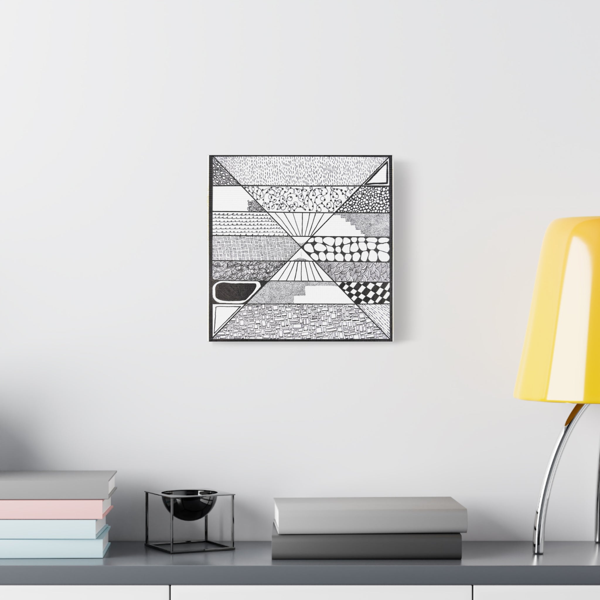 Artwork - Composition 4 - Matte Canvas, Stretched, 1.25"