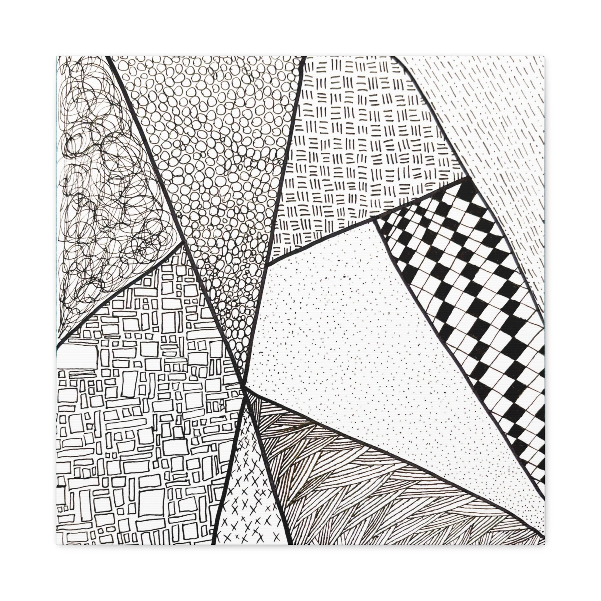 Artwork - Composition 3 - Matte Canvas, Stretched, 1.25"