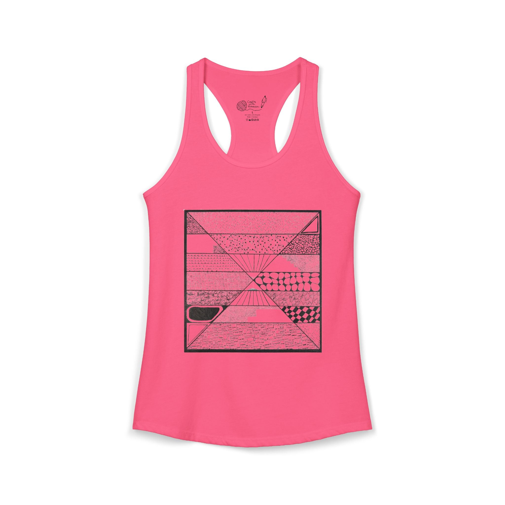 Composition 4 - Women's Ideal Racerback Tank (color)