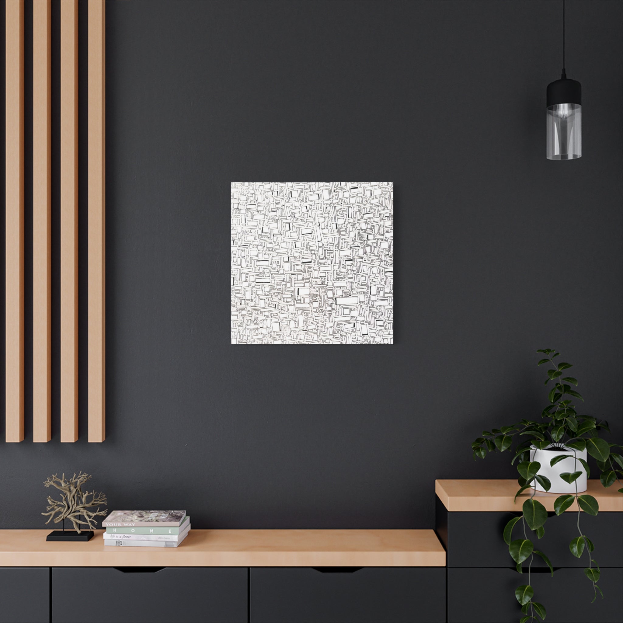 Artwork - Composition 1 - Matte Canvas, Stretched, 1.25"