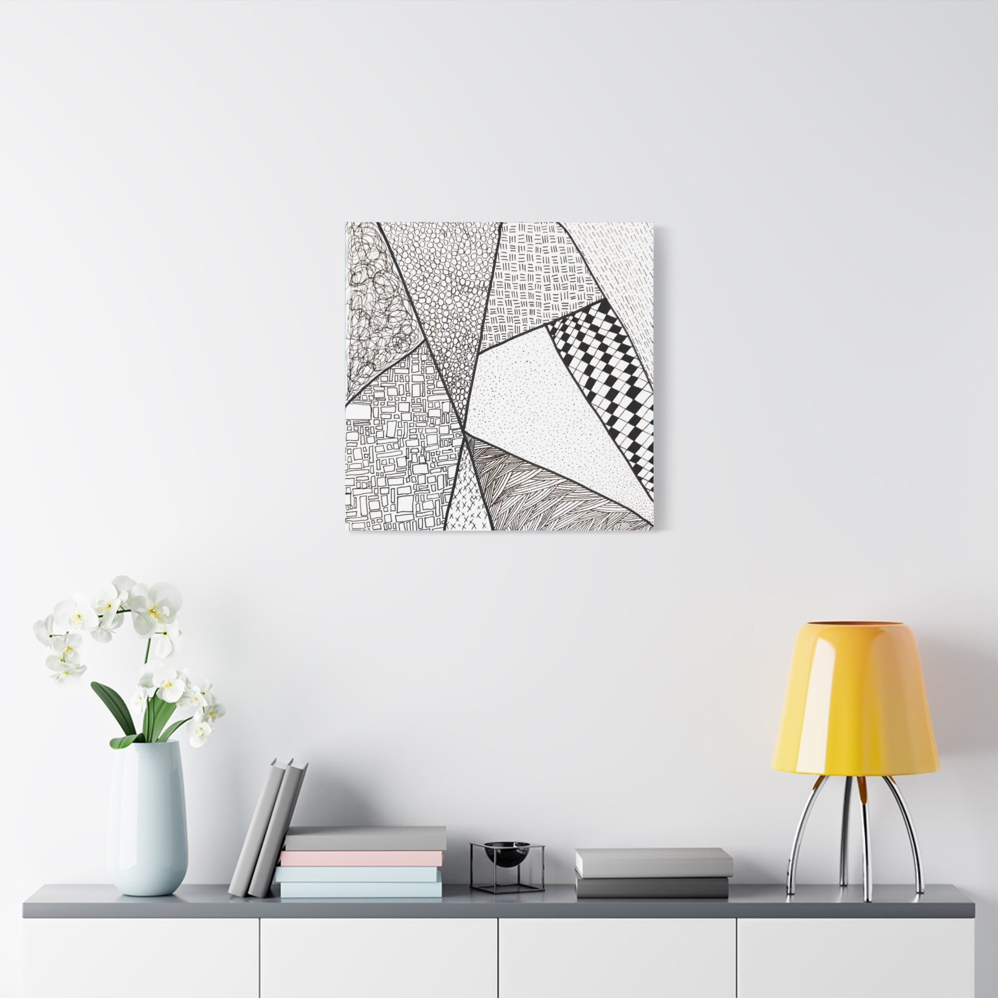 Artwork - Composition 3 - Matte Canvas, Stretched, 1.25"