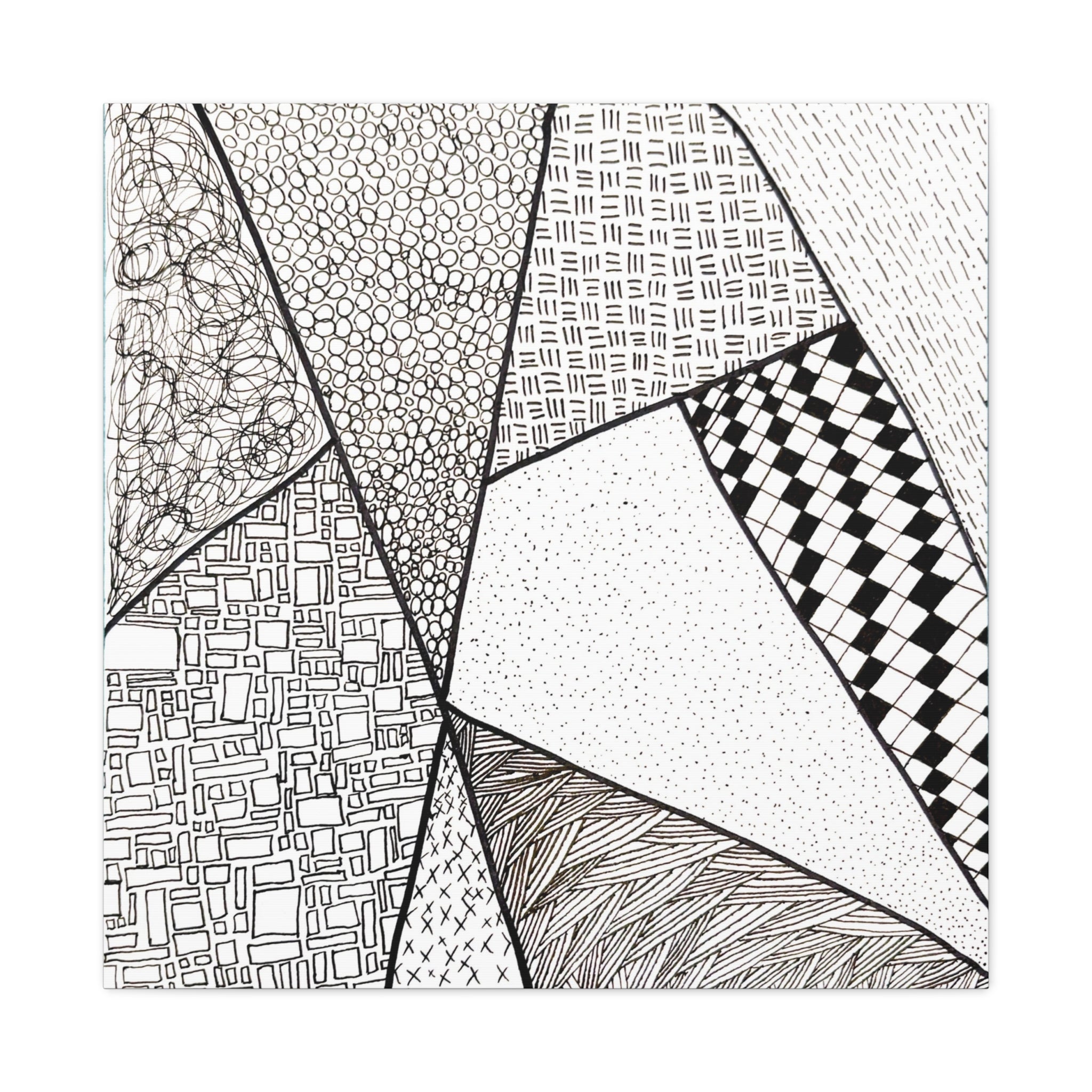 Artwork - Composition 3 - Matte Canvas, Stretched, 1.25"