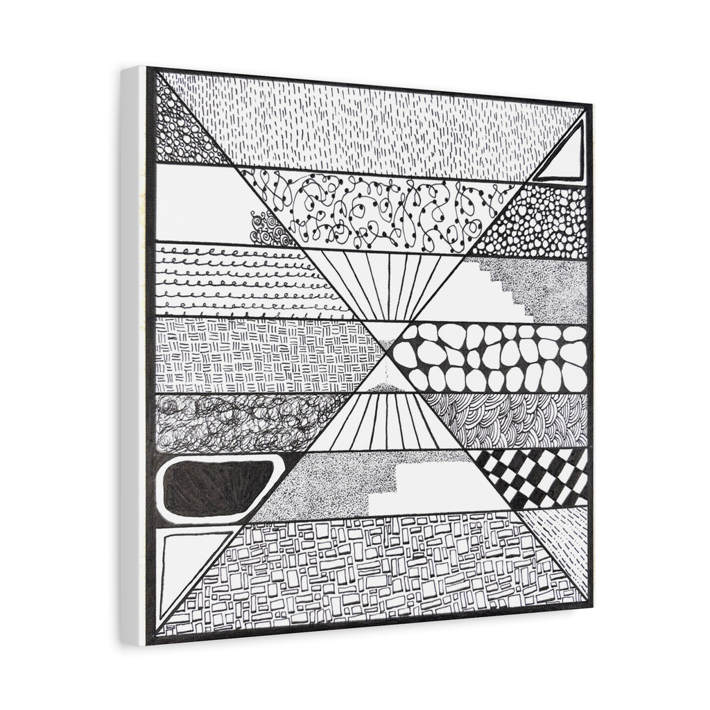 Artwork - Composition 4 - Matte Canvas, Stretched, 1.25"