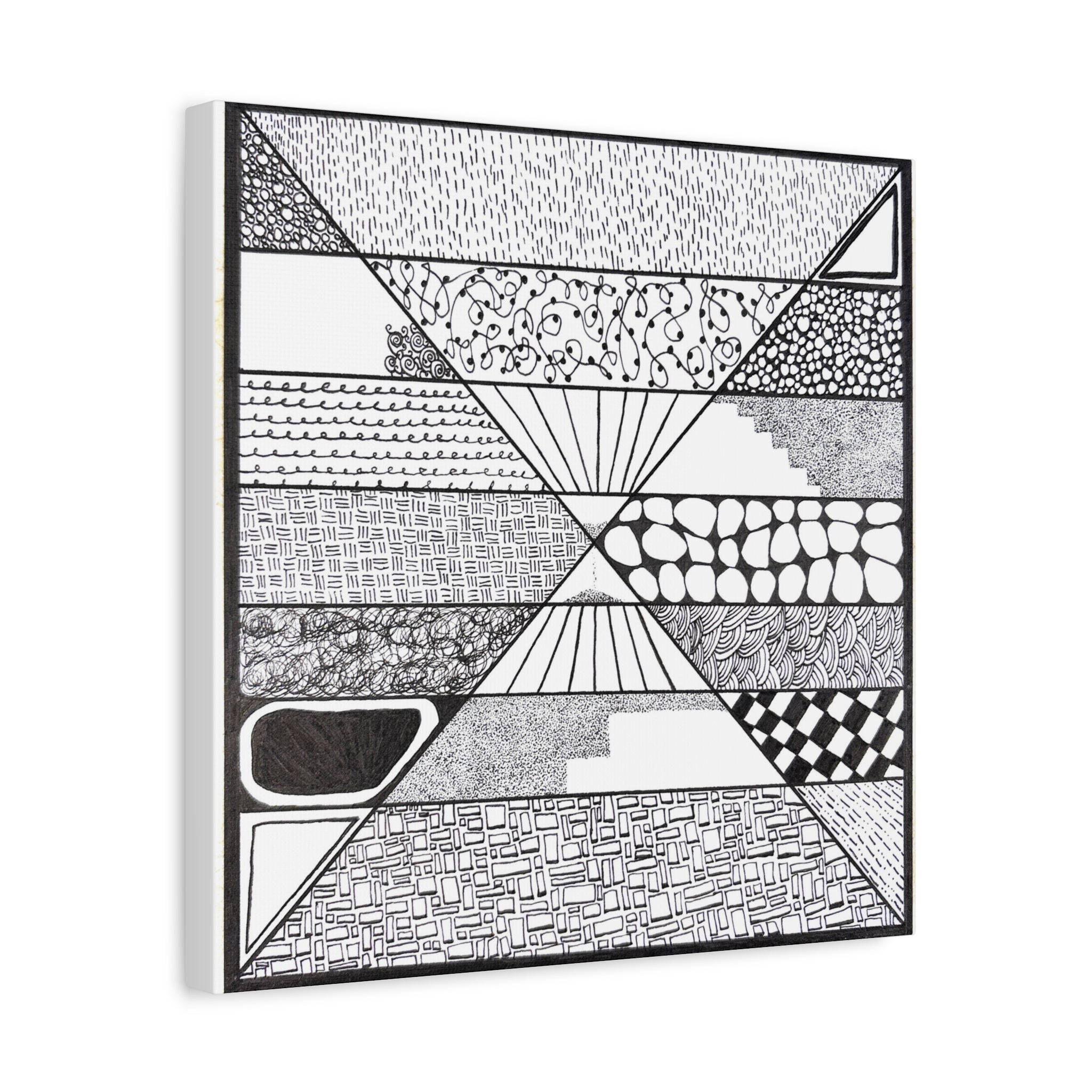 Artwork - Composition 4 - Matte Canvas, Stretched, 1.25"