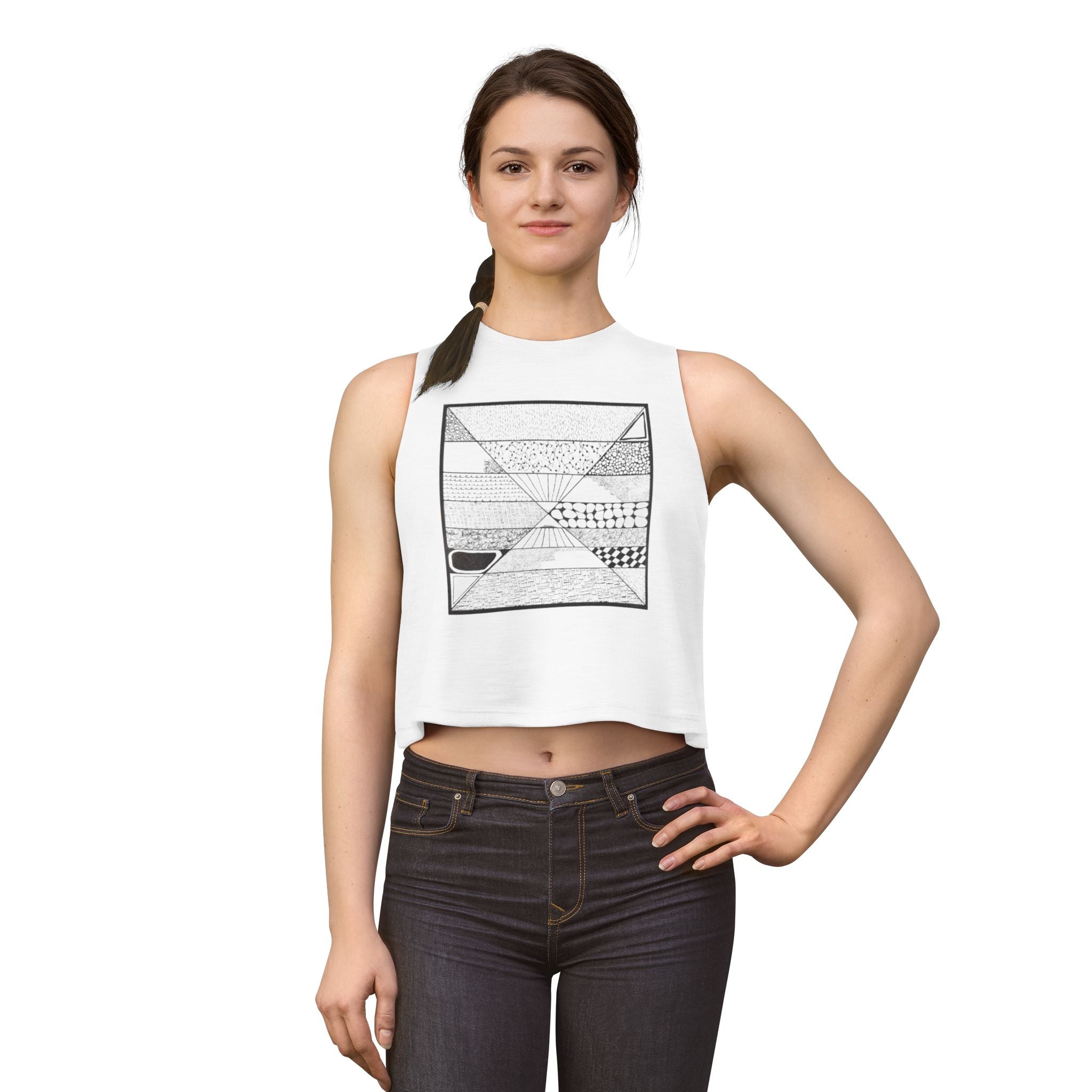 Composition 4 - Women's Crop Top