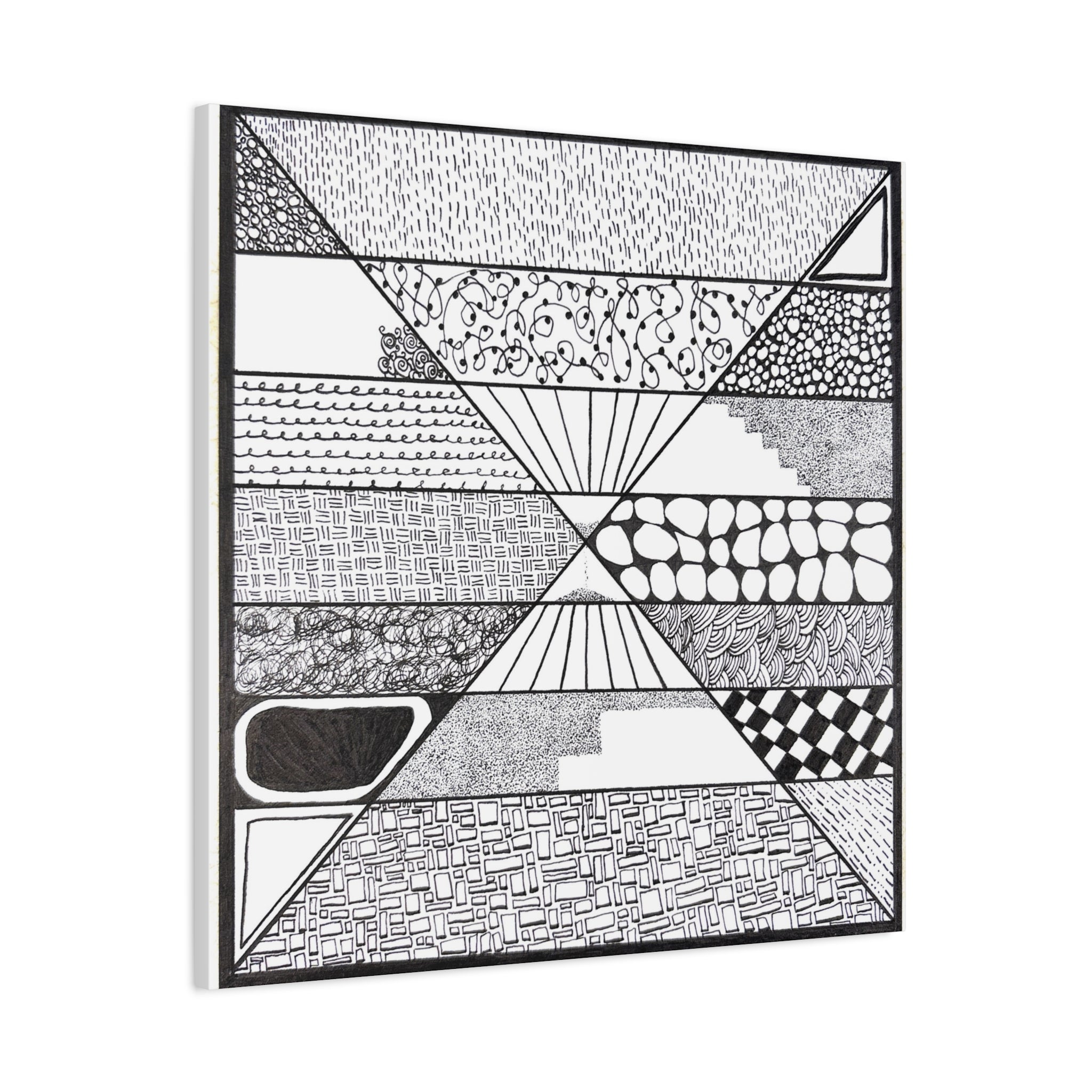 Artwork - Composition 4 - Matte Canvas, Stretched, 1.25"