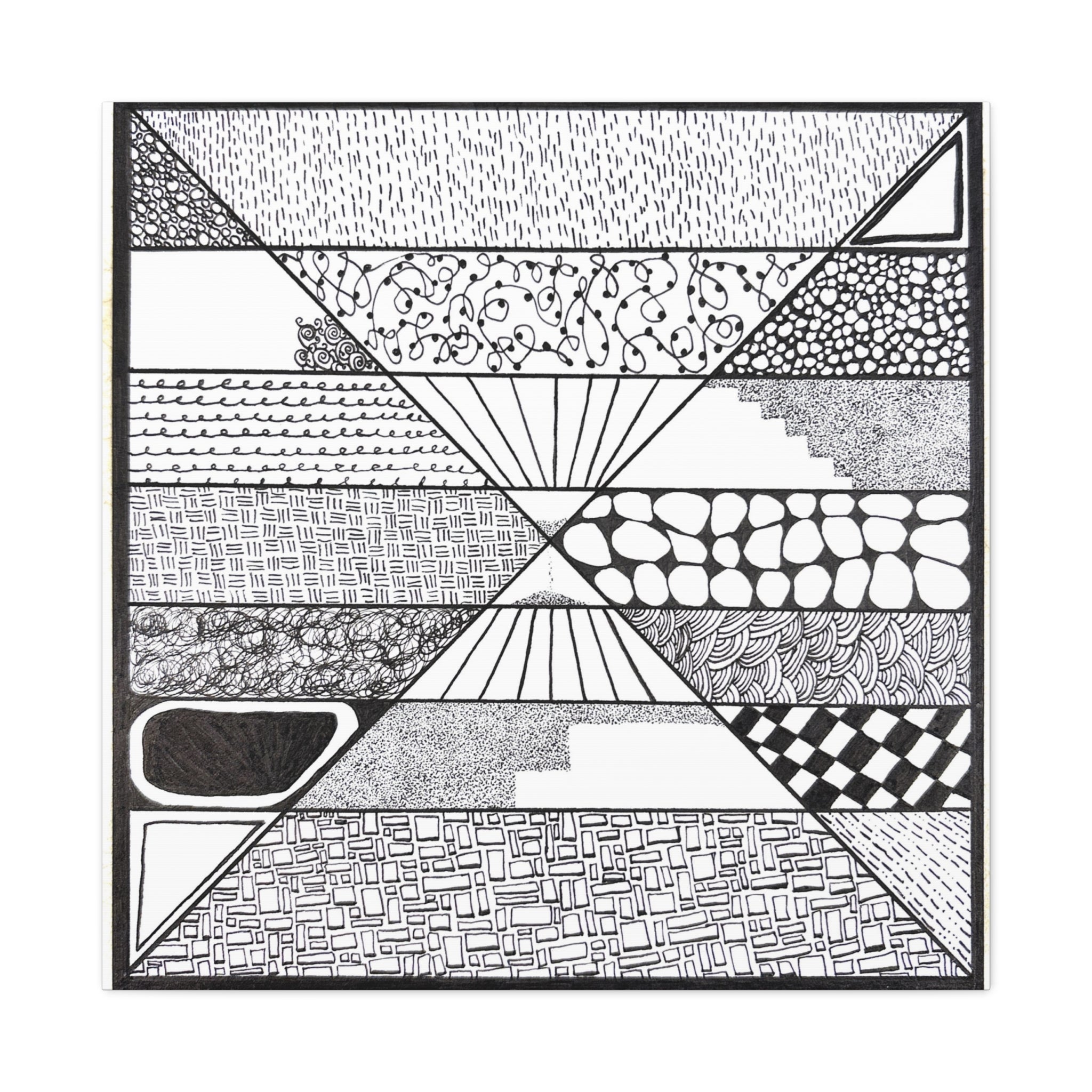 Artwork - Composition 4 - Matte Canvas, Stretched, 1.25"