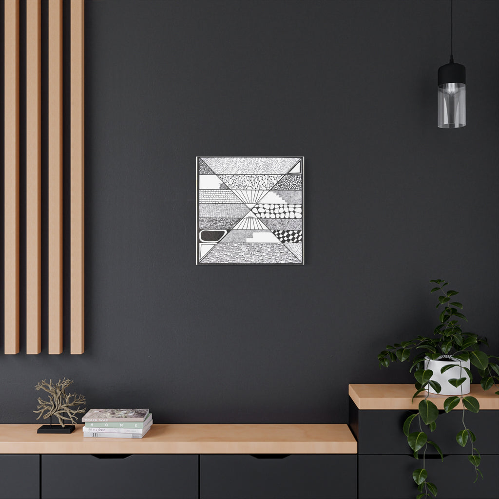 Artwork - Composition 4 - Matte Canvas, Stretched, 1.25"