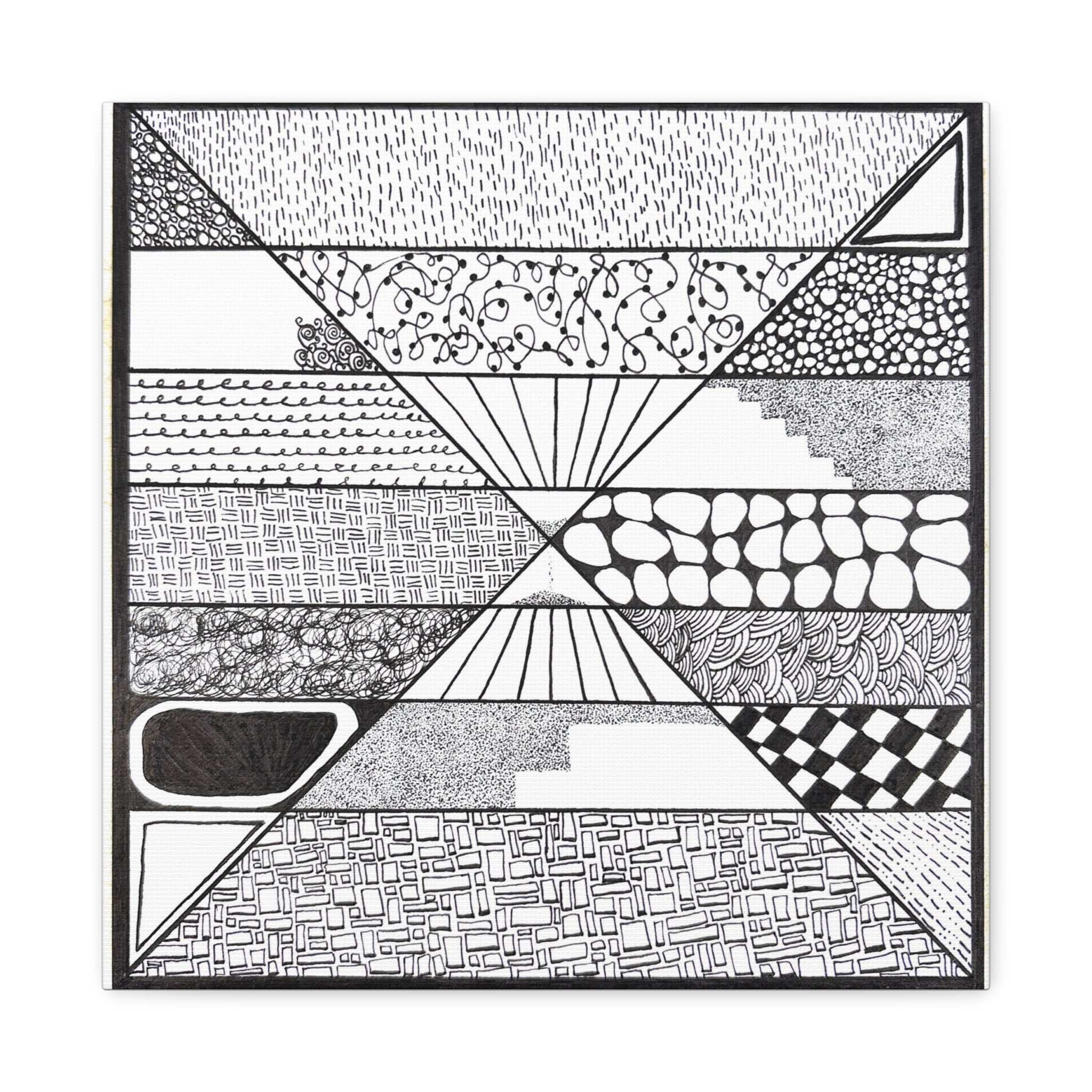 Artwork - Composition 4 - Matte Canvas, Stretched, 1.25"