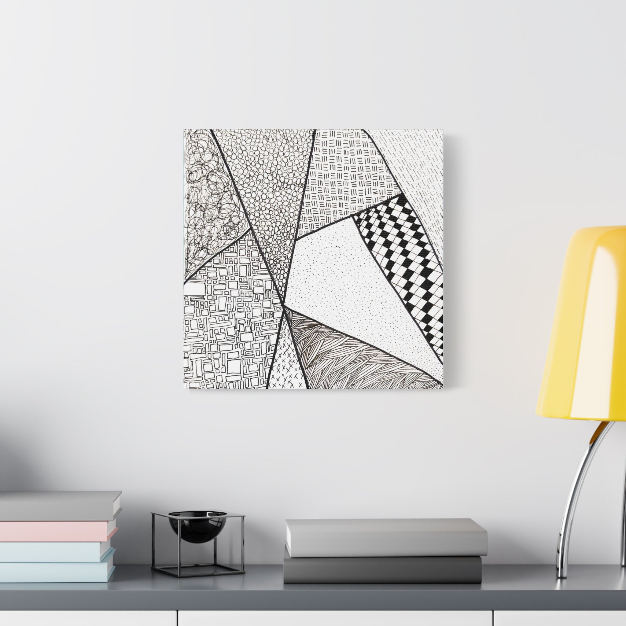 Artwork - Composition 3 - Matte Canvas, Stretched, 1.25"