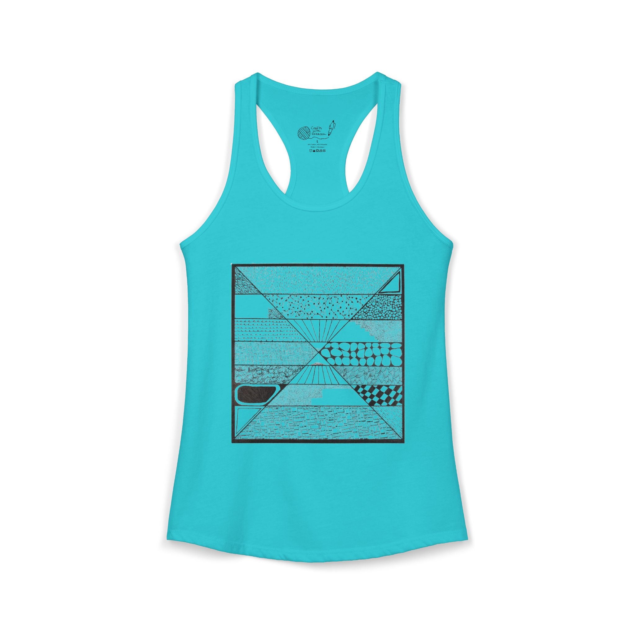 Composition 4 - Women's Ideal Racerback Tank (color)