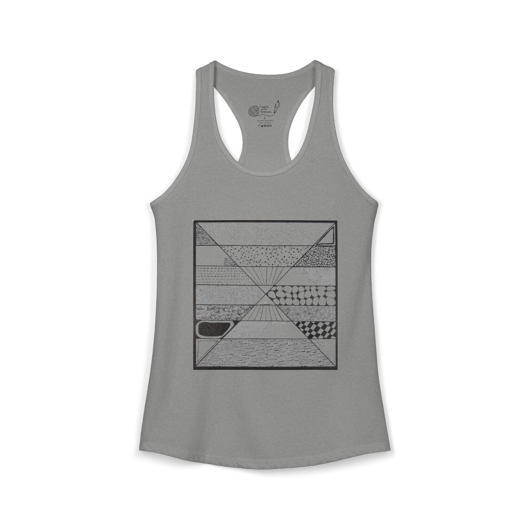 Composition 4 - Women's Ideal Racerback Tank (color)