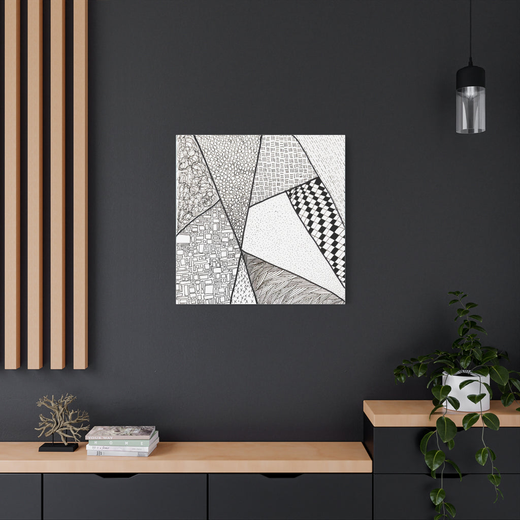 Artwork - Composition 3 - Matte Canvas, Stretched, 1.25"