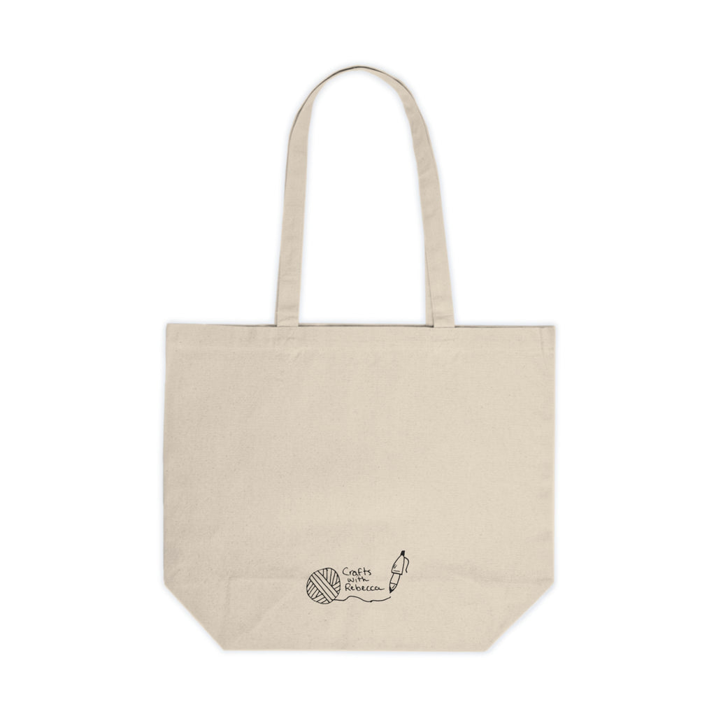 Composition 4 - Canvas Shopping Tote