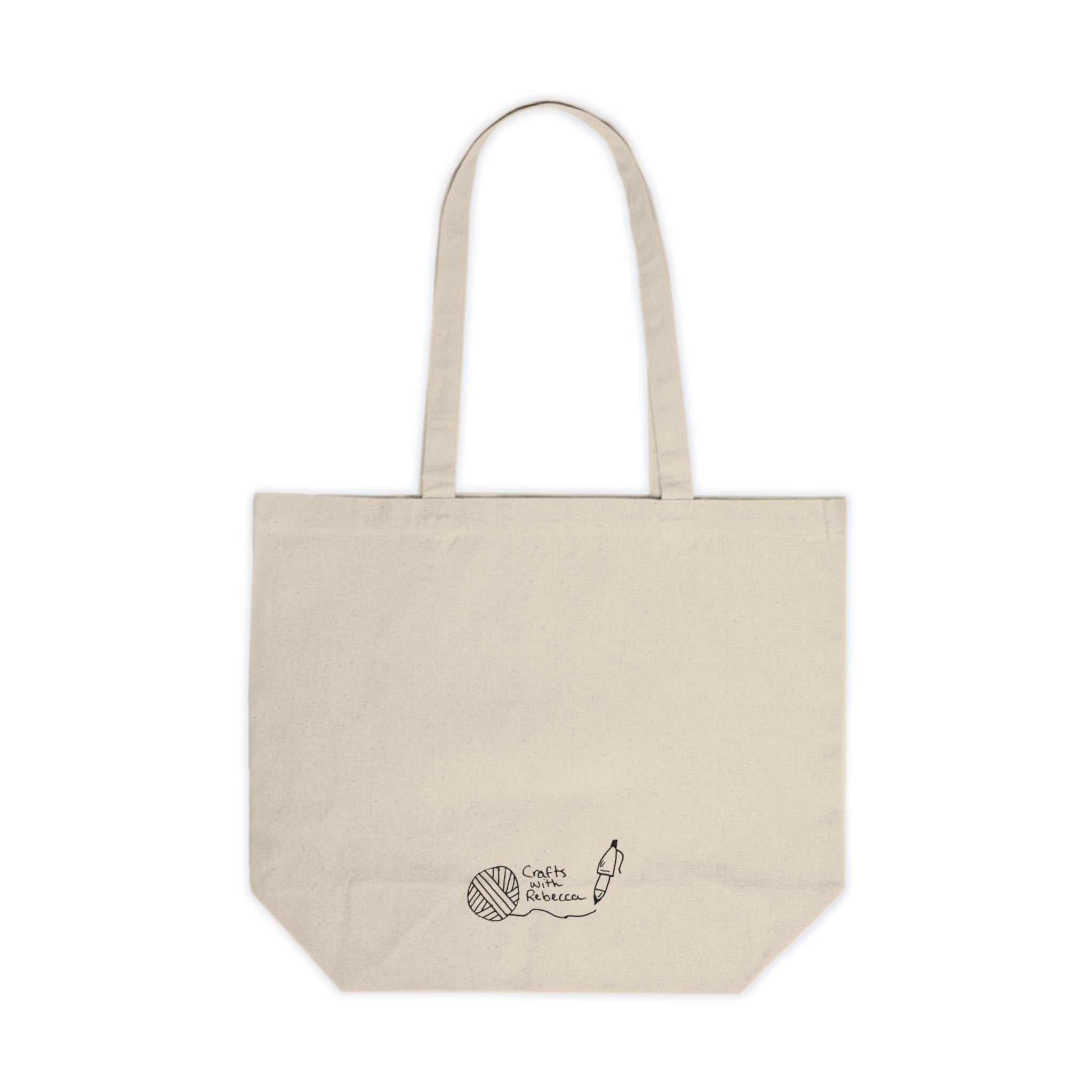 Composition 4 - Canvas Shopping Tote