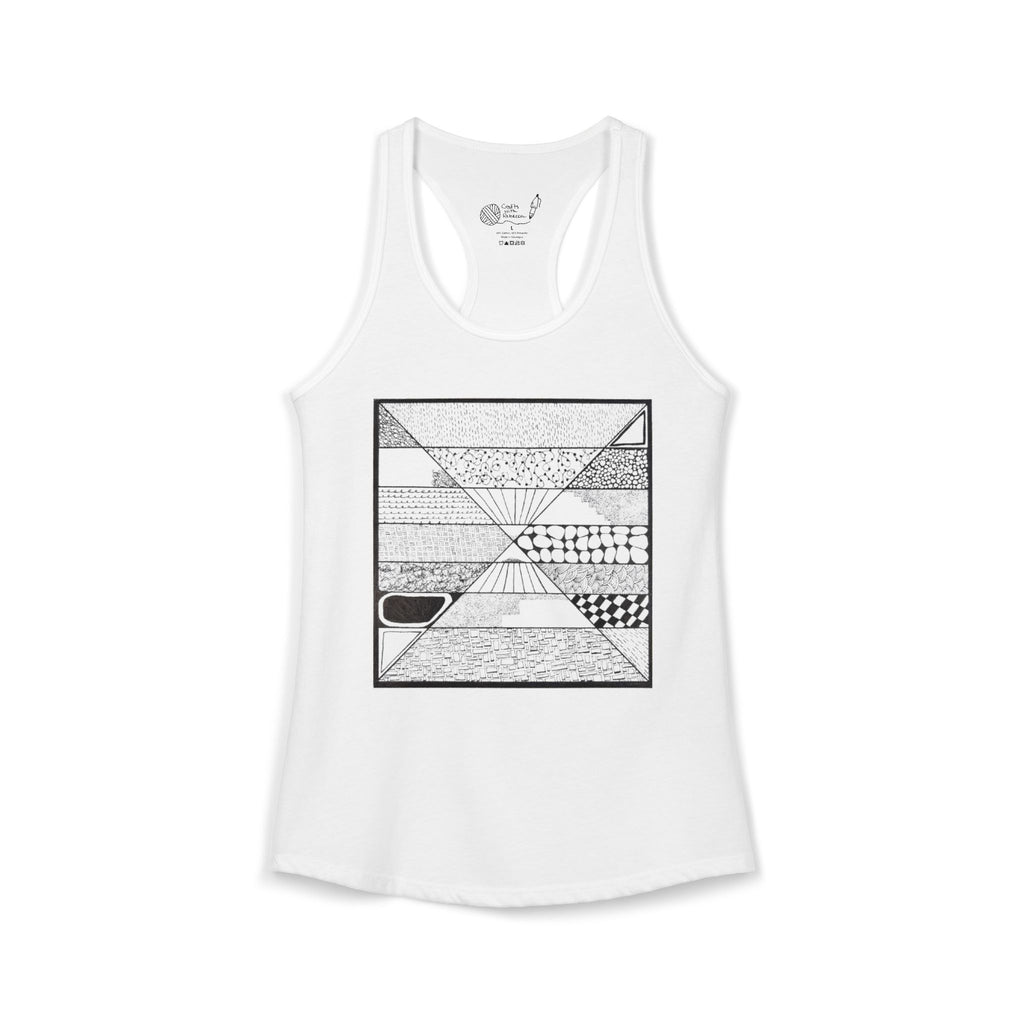 Composition 4 - Women's Ideal Racerback Tank