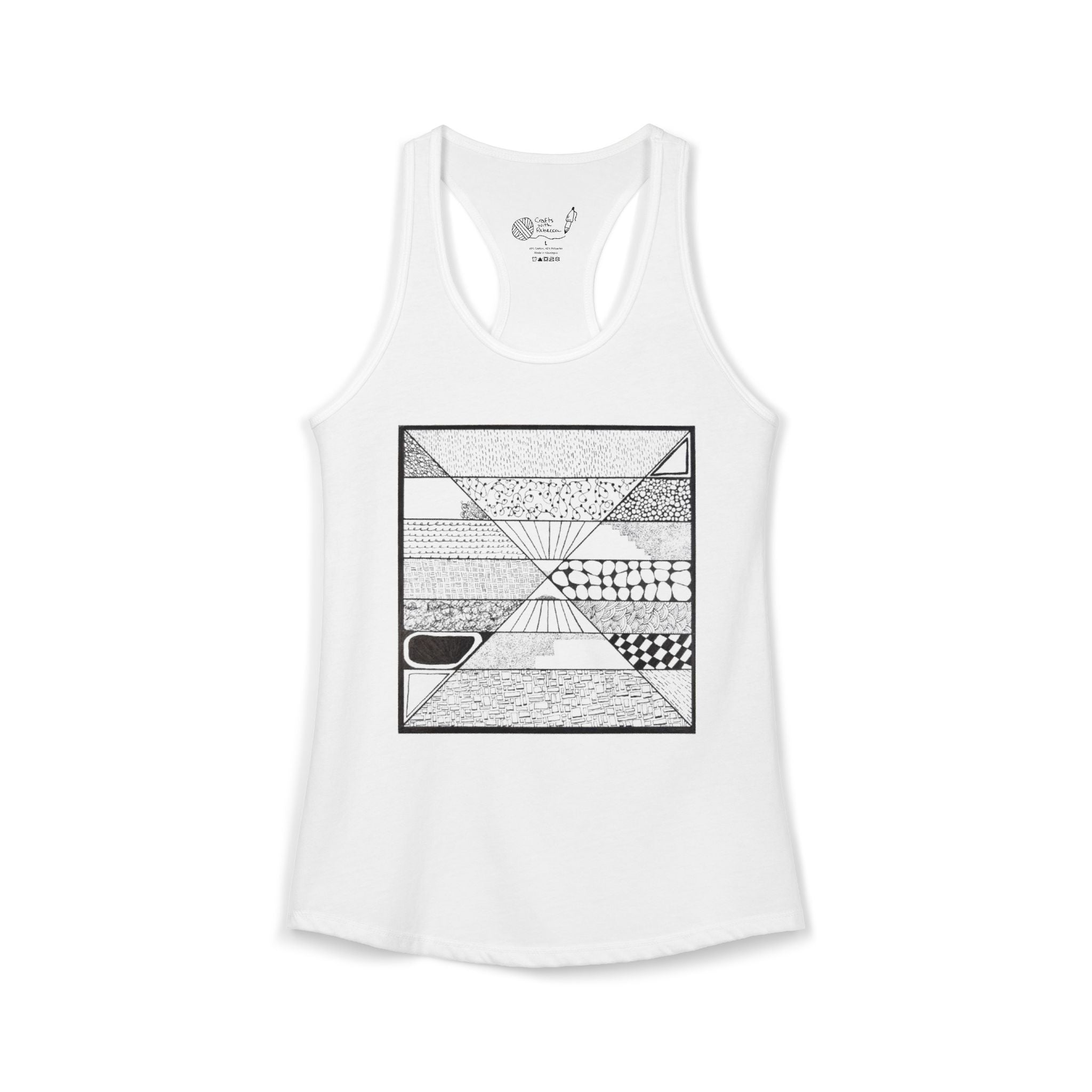 Composition 4 - Women's Ideal Racerback Tank