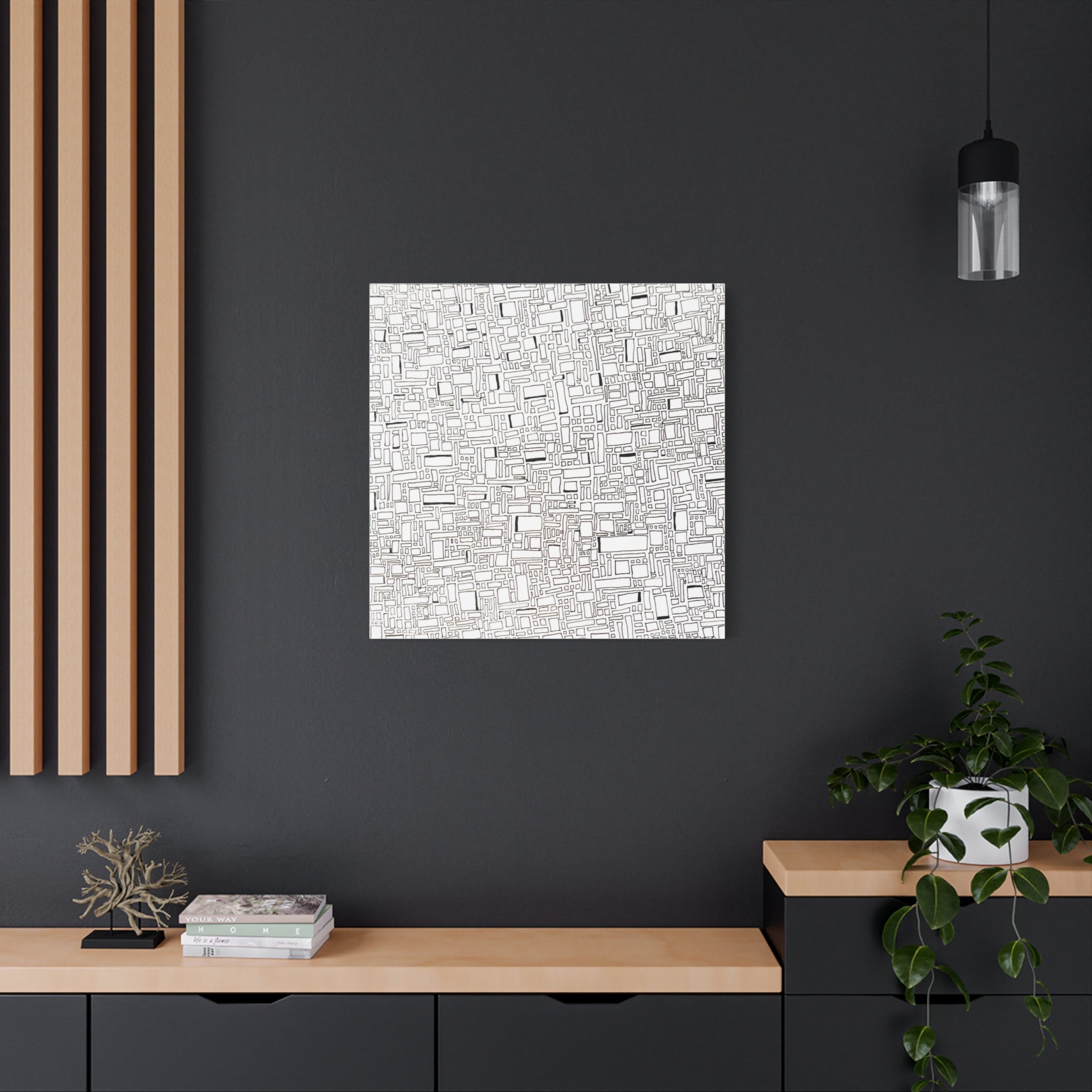 Artwork - Composition 1 - Matte Canvas, Stretched, 1.25"