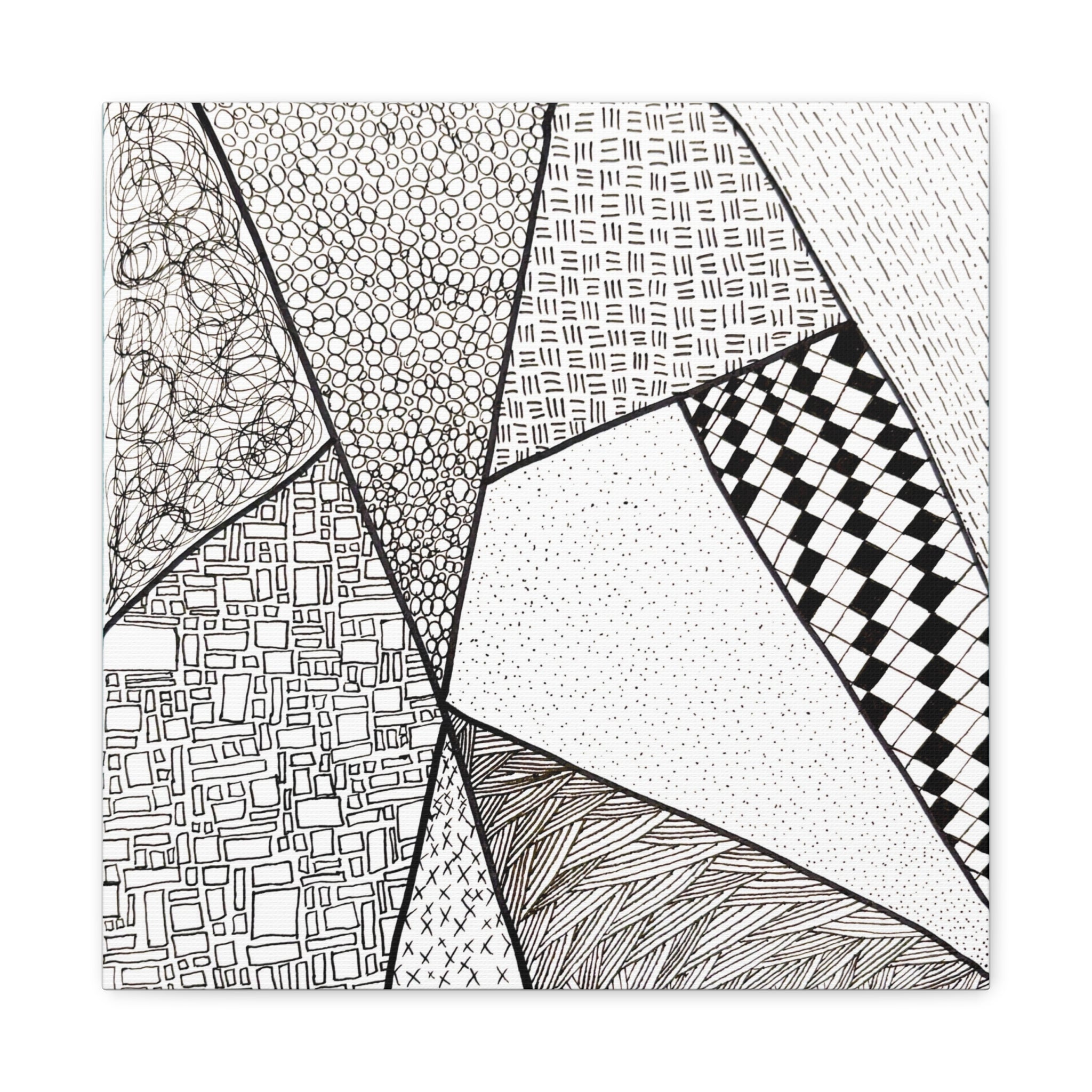 Artwork - Composition 3 - Matte Canvas, Stretched, 1.25"
