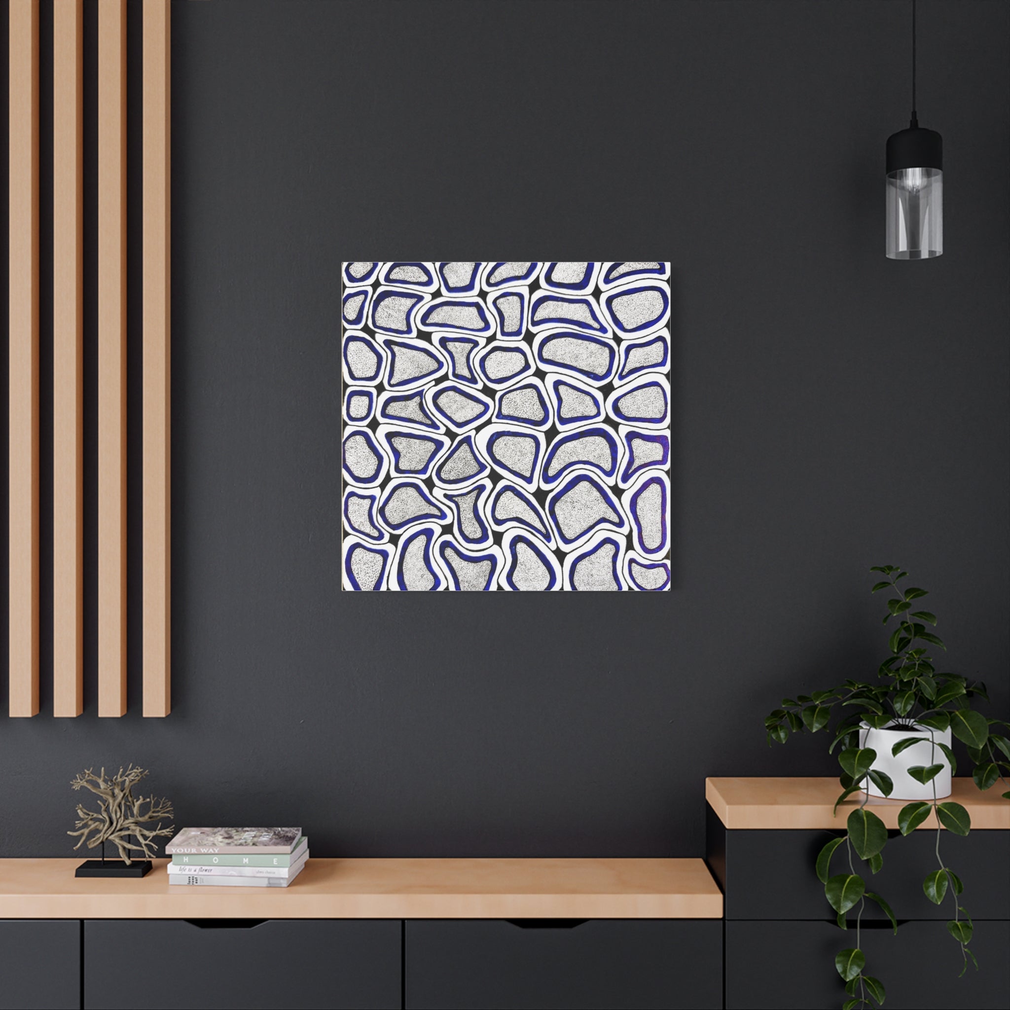 Artwork - Composition 5 - Matte Canvas, Stretched, 1.25"