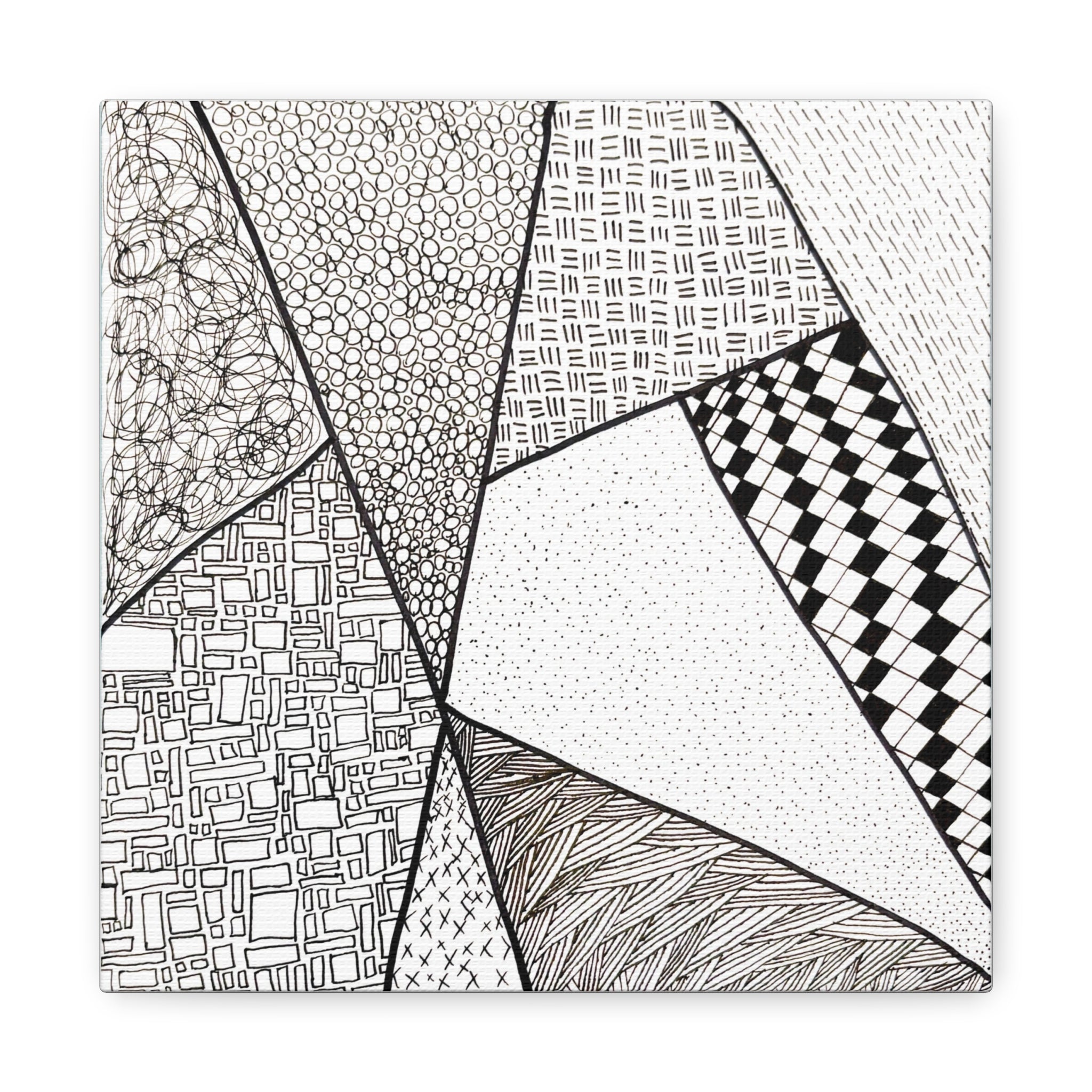Artwork - Composition 3 - Matte Canvas, Stretched, 1.25"