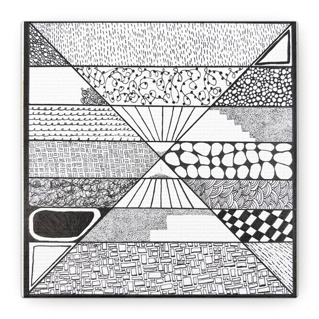 Artwork - Composition 4 - Matte Canvas, Stretched, 1.25"