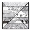 Artwork - Composition 4 - Matte Canvas, Stretched, 1.25"